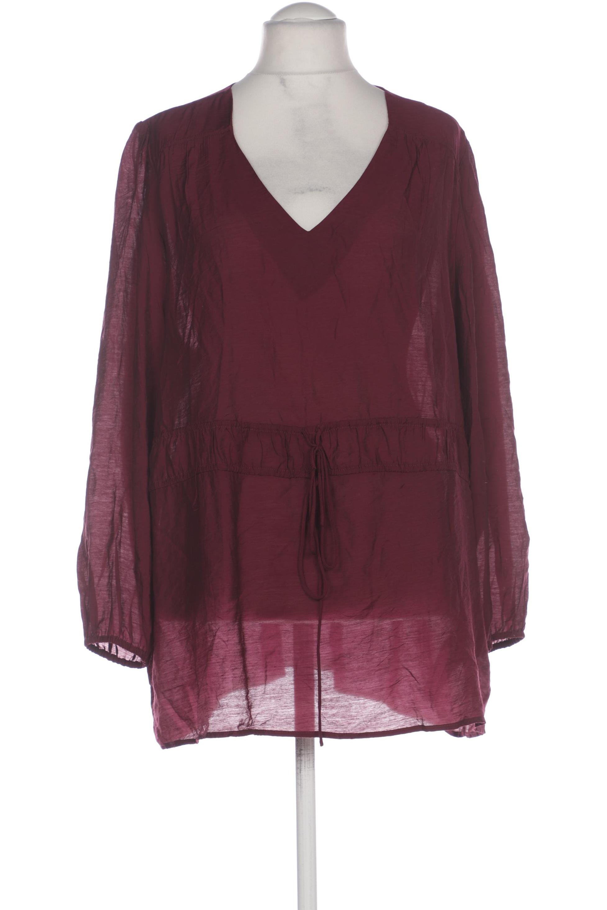 

Ulla Popken Damen Bluse, bordeaux, Gr. 52