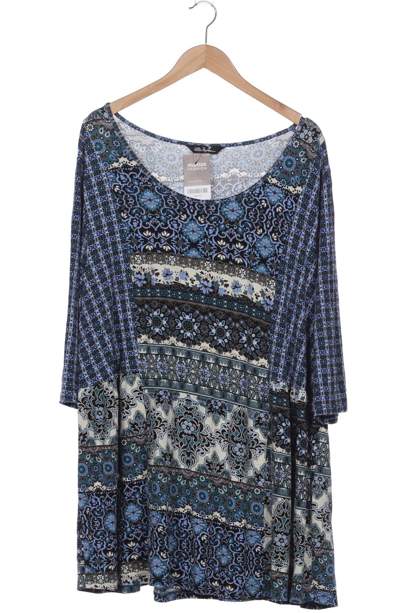 

Ulla Popken Damen Langarmshirt, blau, Gr. 50