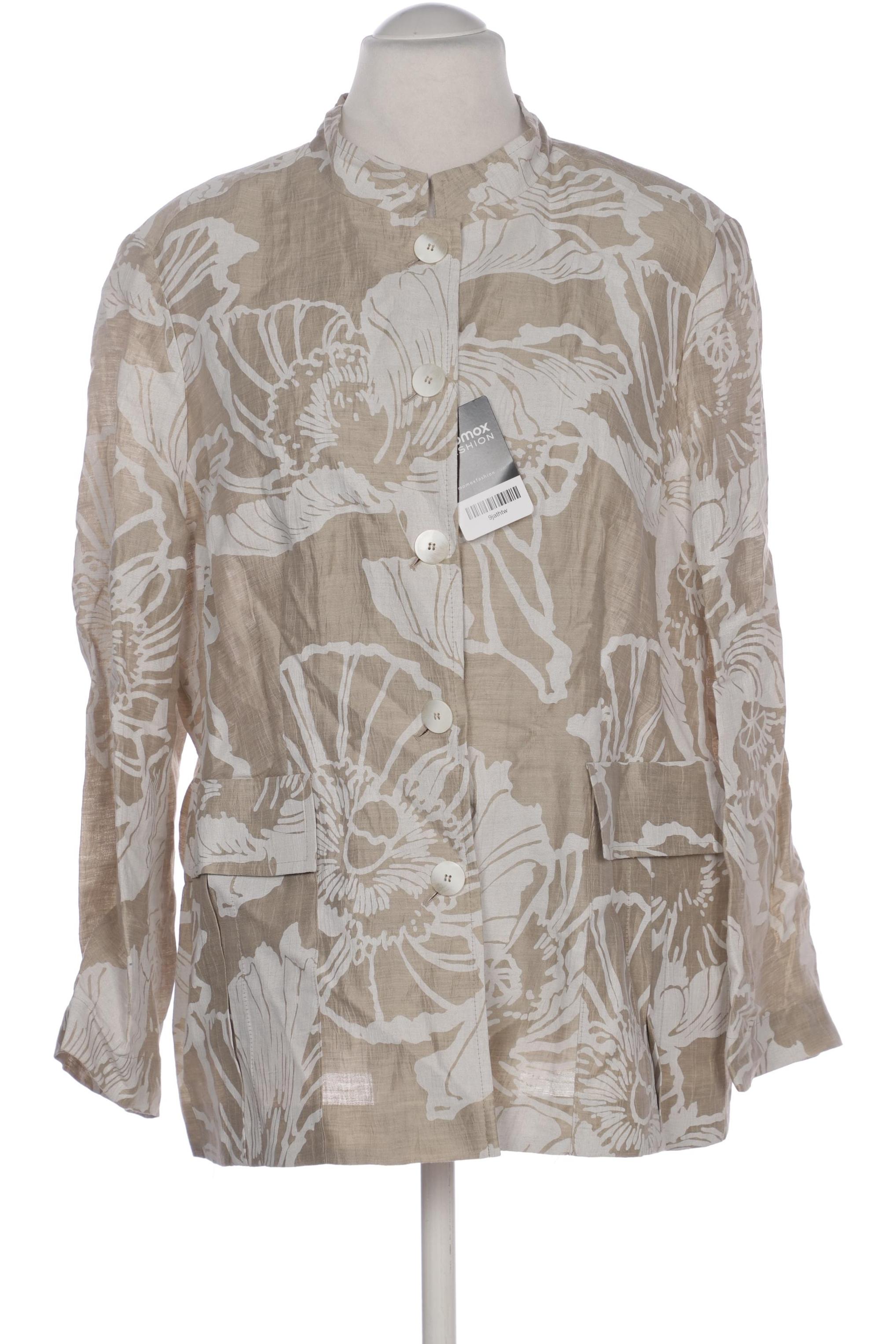 

Ulla Popken Damen Blazer, beige, Gr. 46