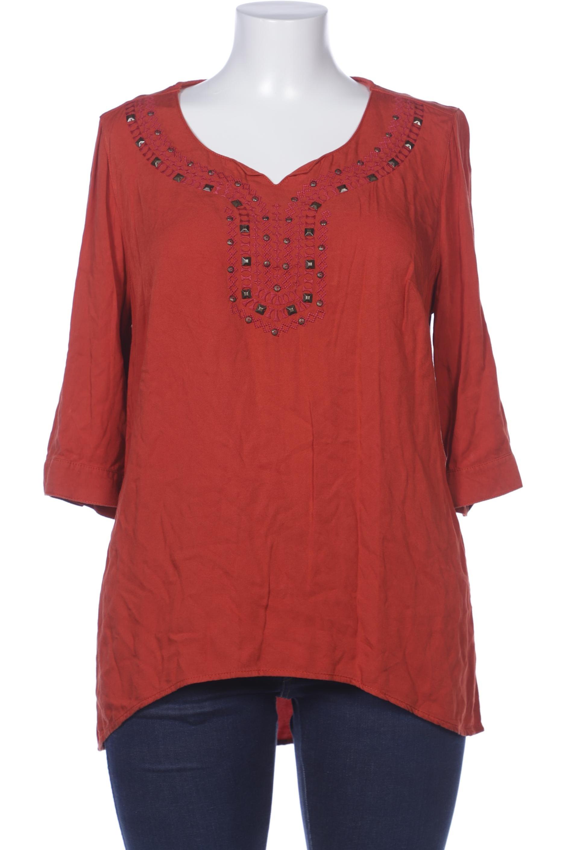 

Ulla Popken Damen Bluse, orange, Gr. 42