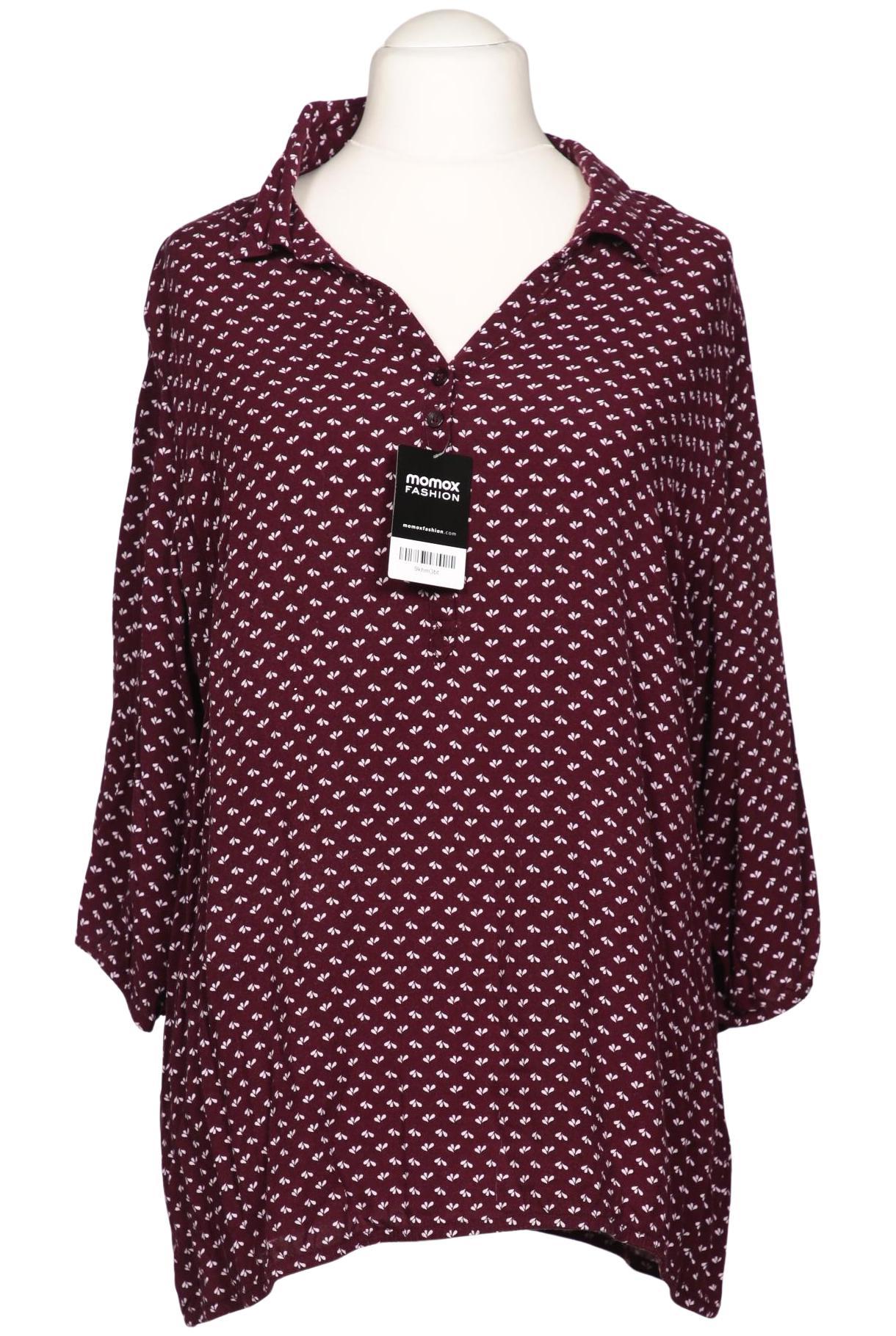 

Ulla Popken Damen Bluse, bordeaux, Gr. 46