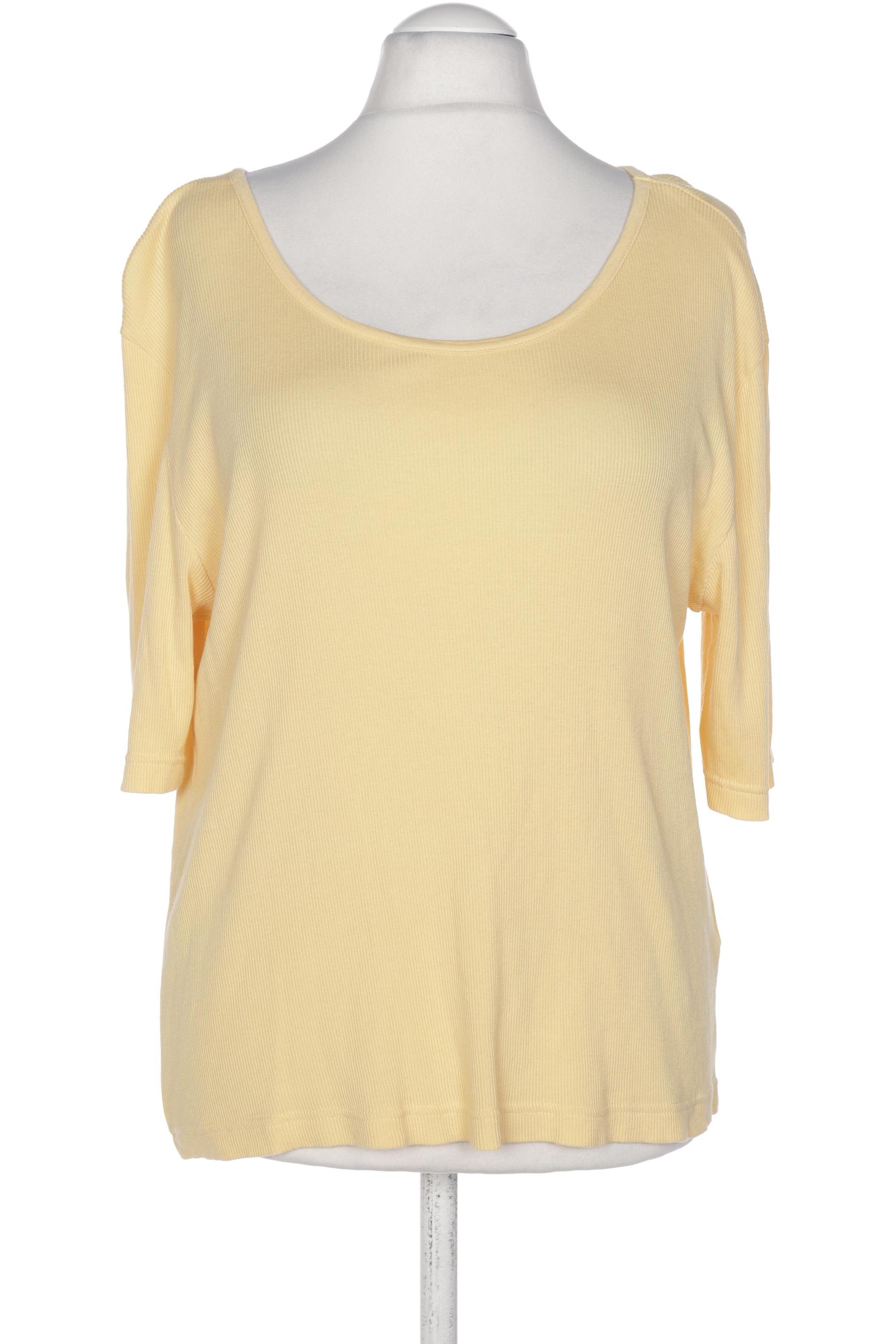 

Ulla Popken Damen T-Shirt, gelb, Gr. 58