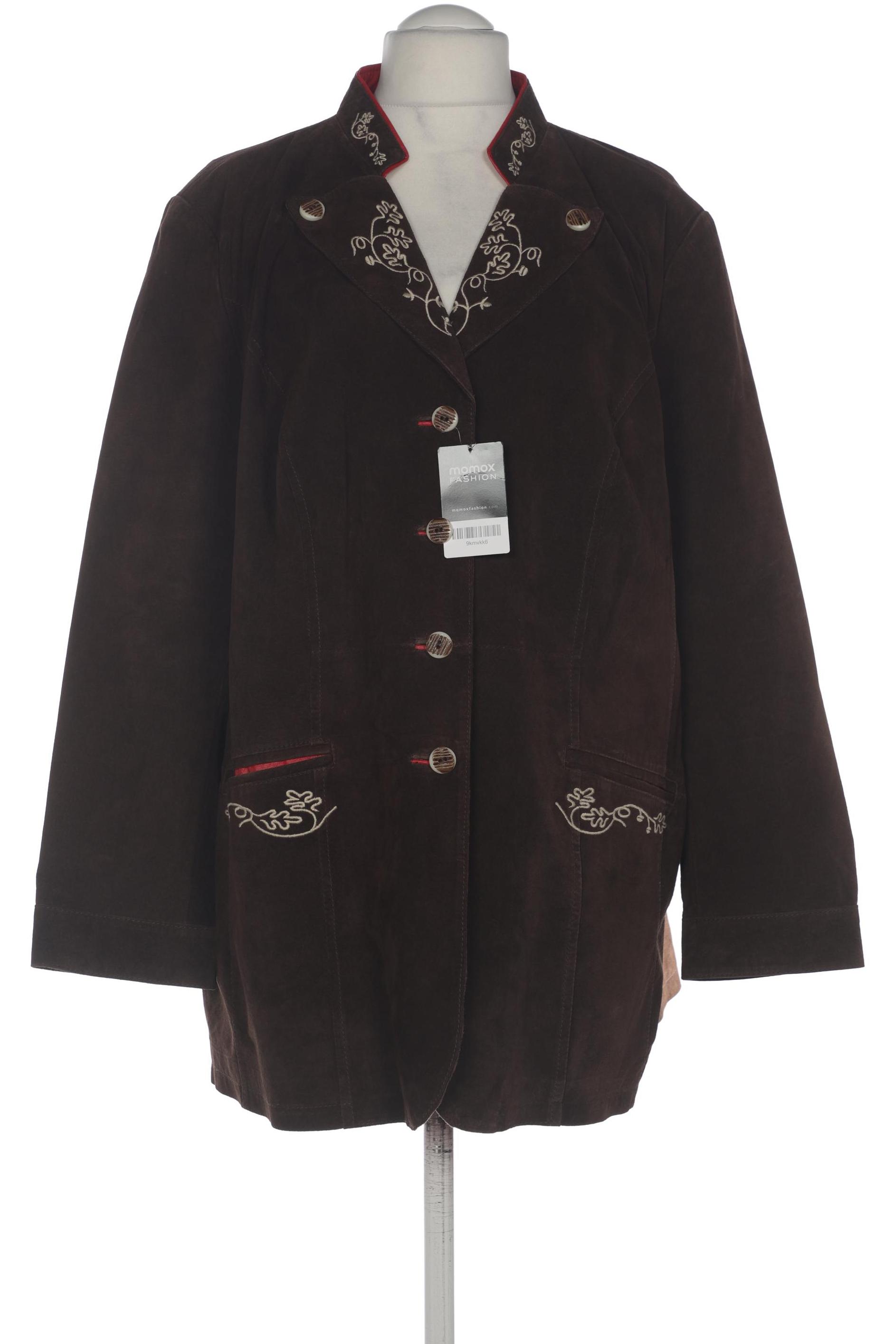 

Ulla Popken Damen Blazer, braun, Gr. 56