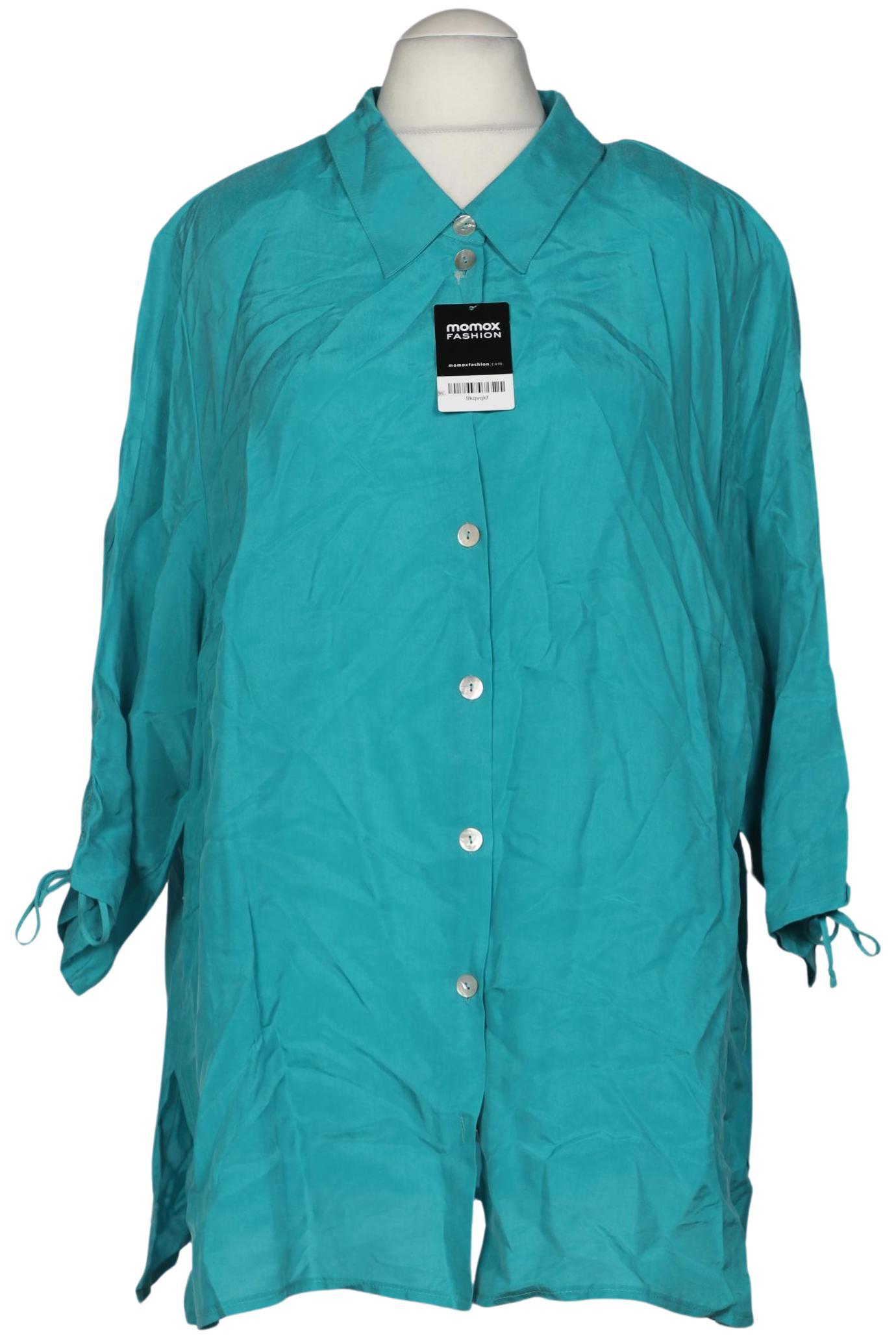 

Ulla Popken Damen Bluse, türkis, Gr. 54