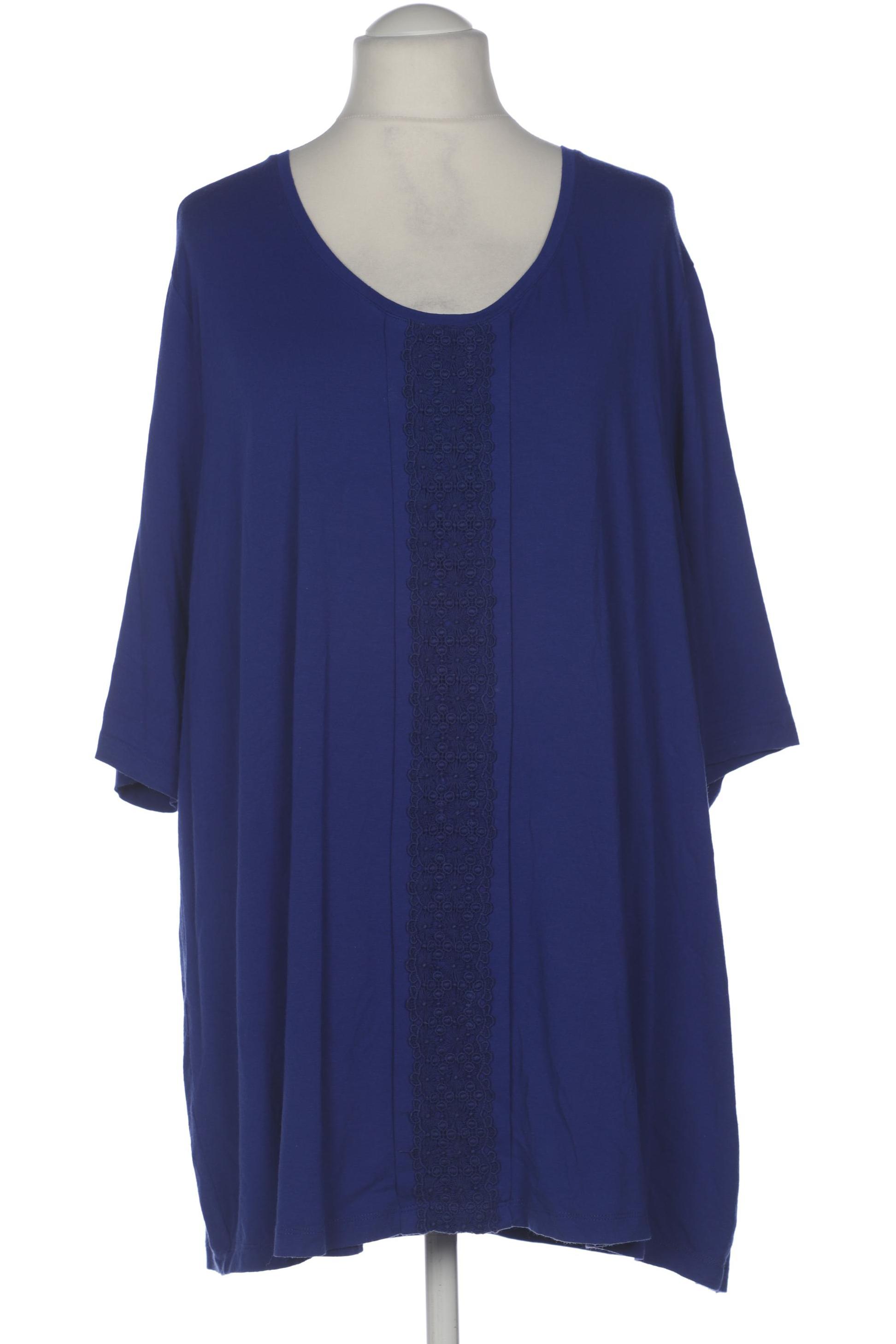 

Ulla Popken Damen T-Shirt, blau, Gr. 54