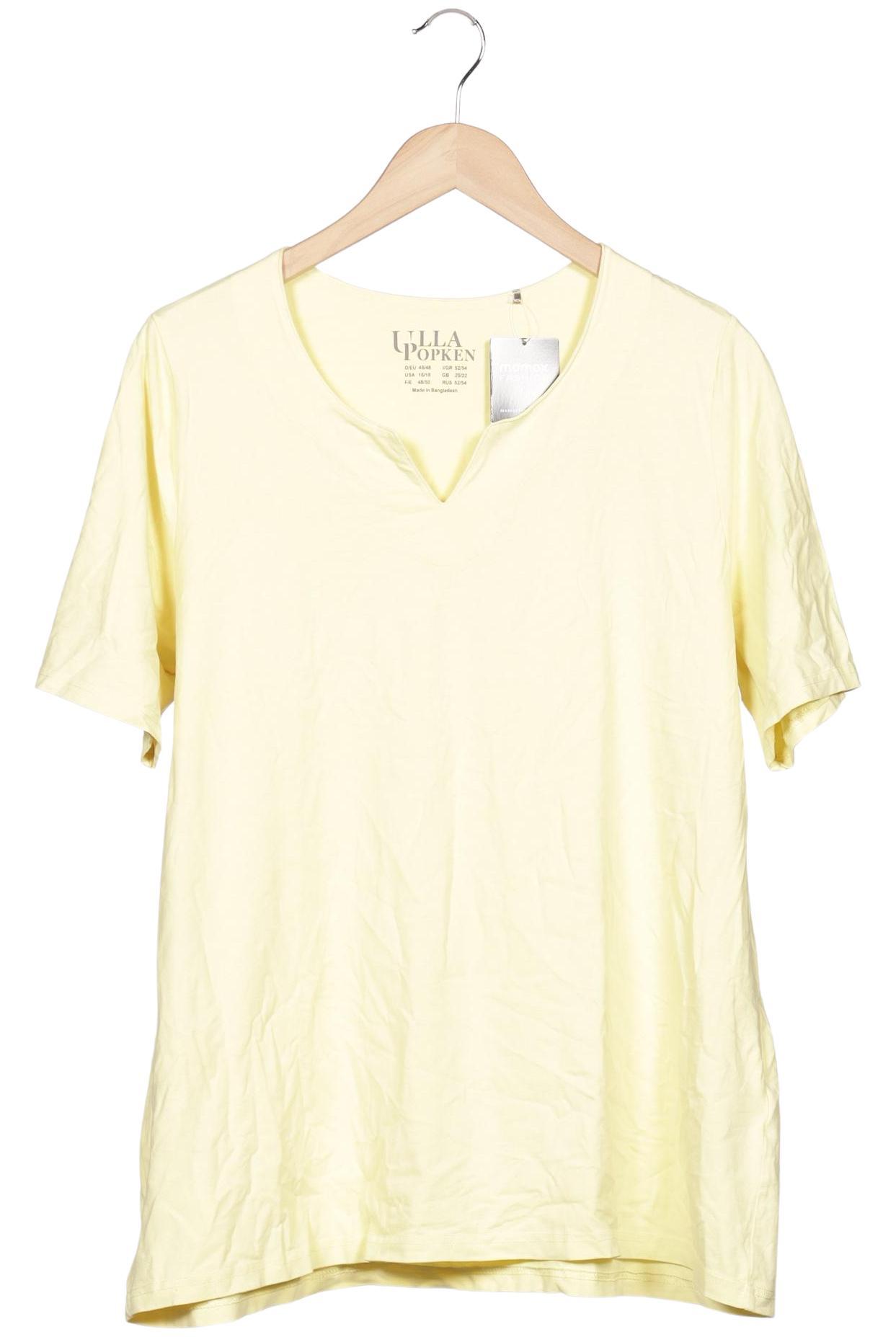 

Ulla Popken Damen T-Shirt, gelb, Gr. 46