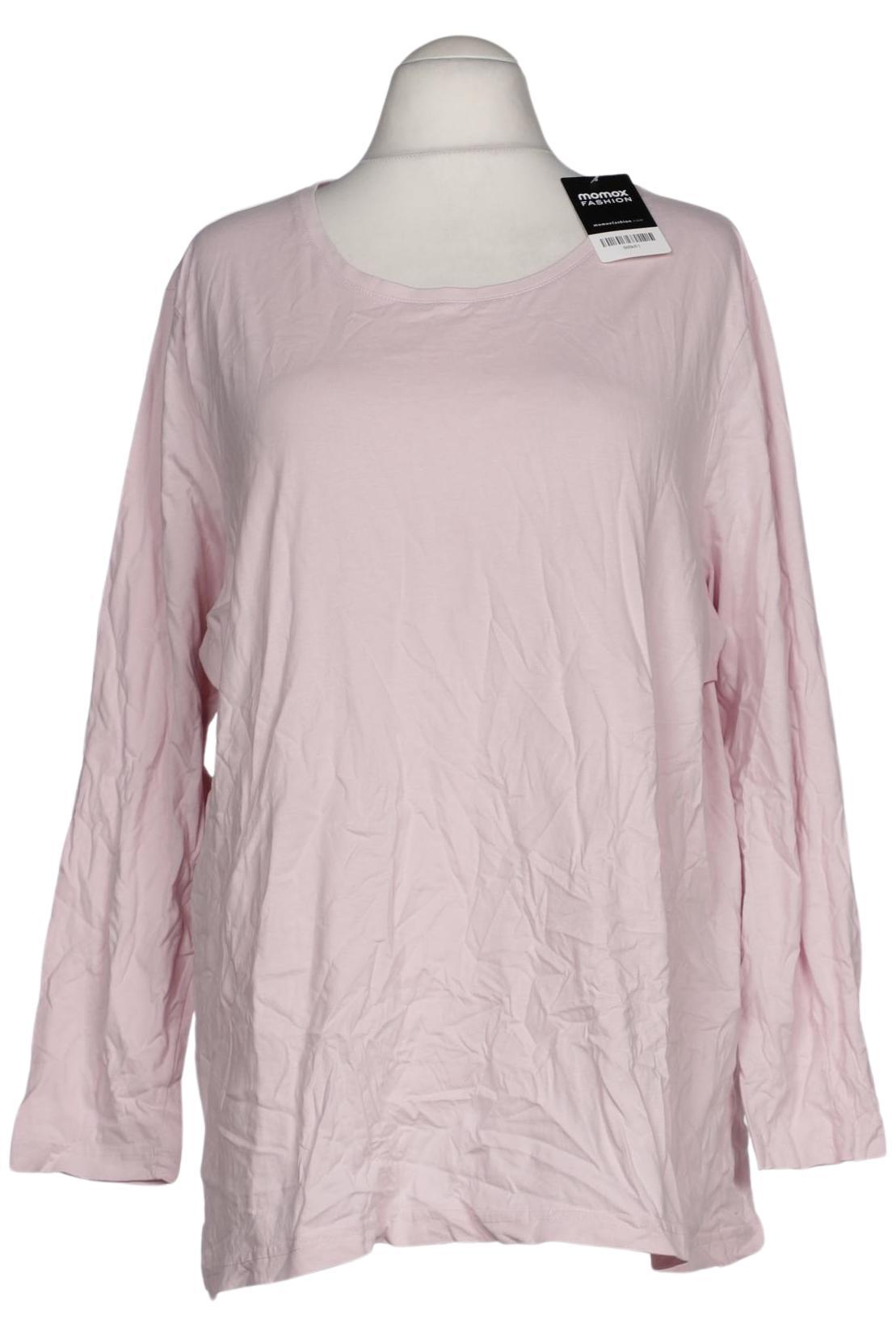 

Ulla Popken Damen Langarmshirt, pink, Gr. 54