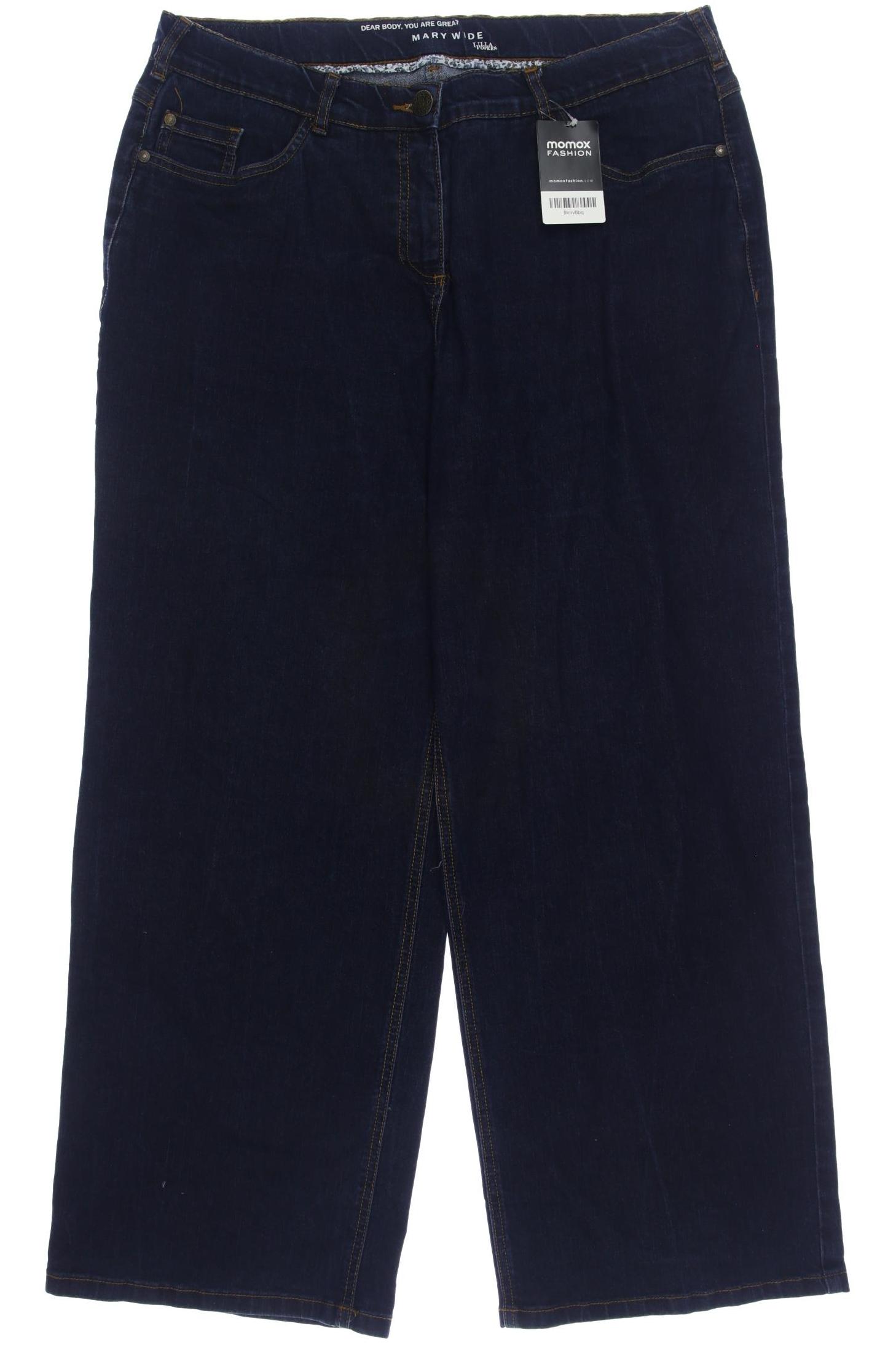

Ulla Popken Damen Jeans, marineblau, Gr. 23