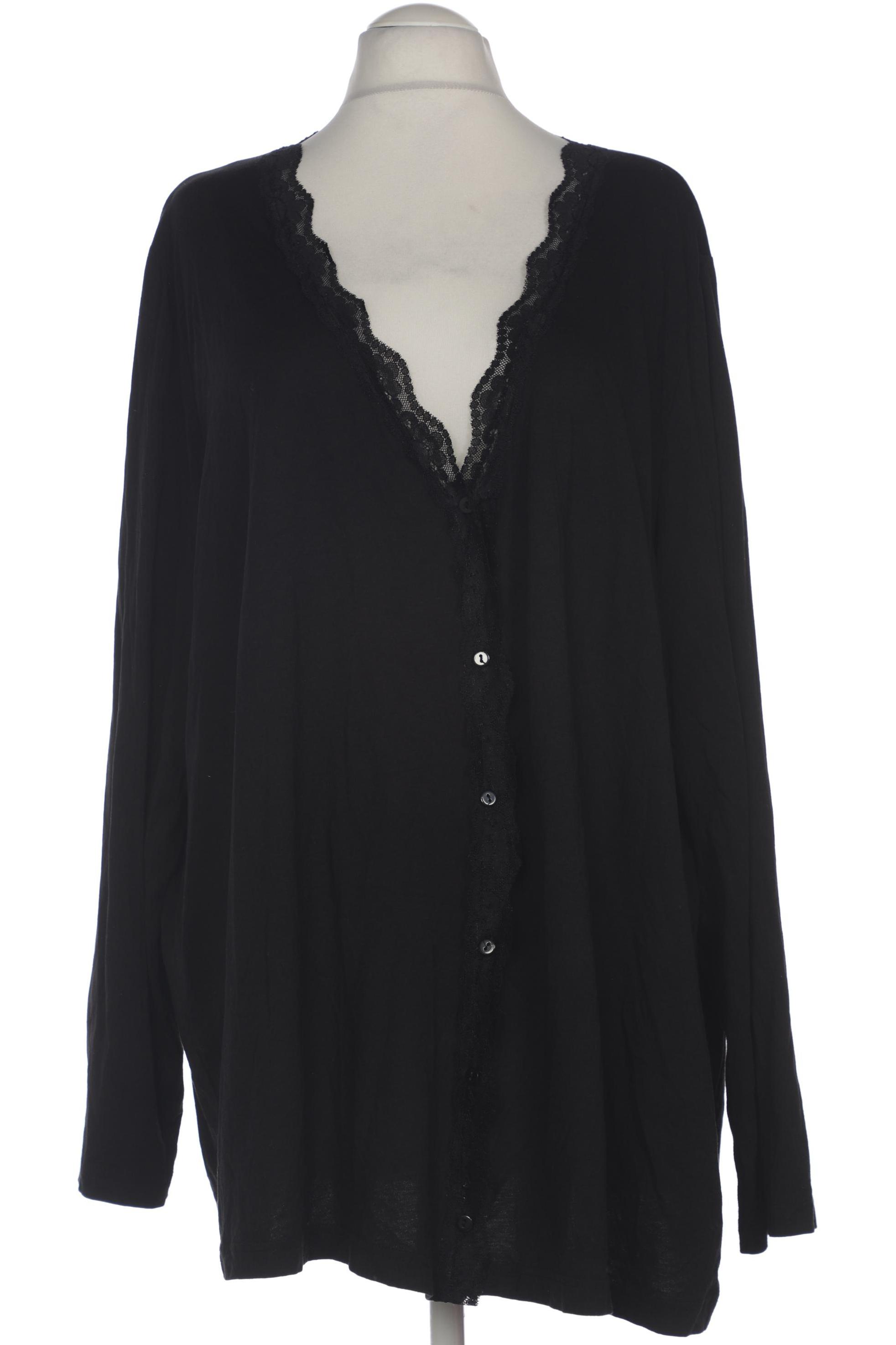 

Ulla Popken Damen Strickjacke, schwarz, Gr. 58