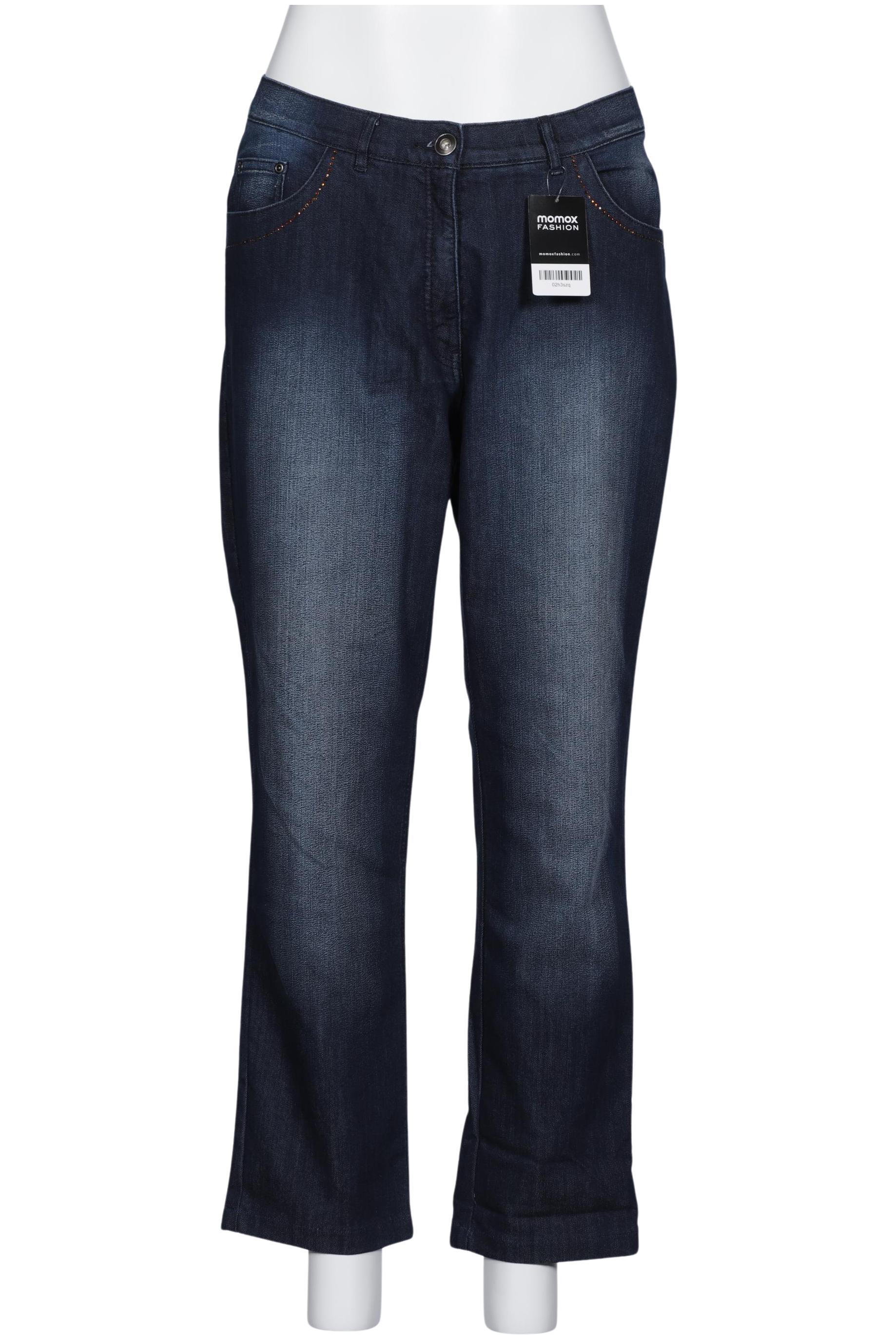 

Ulla Popken Damen Jeans, marineblau, Gr. 48