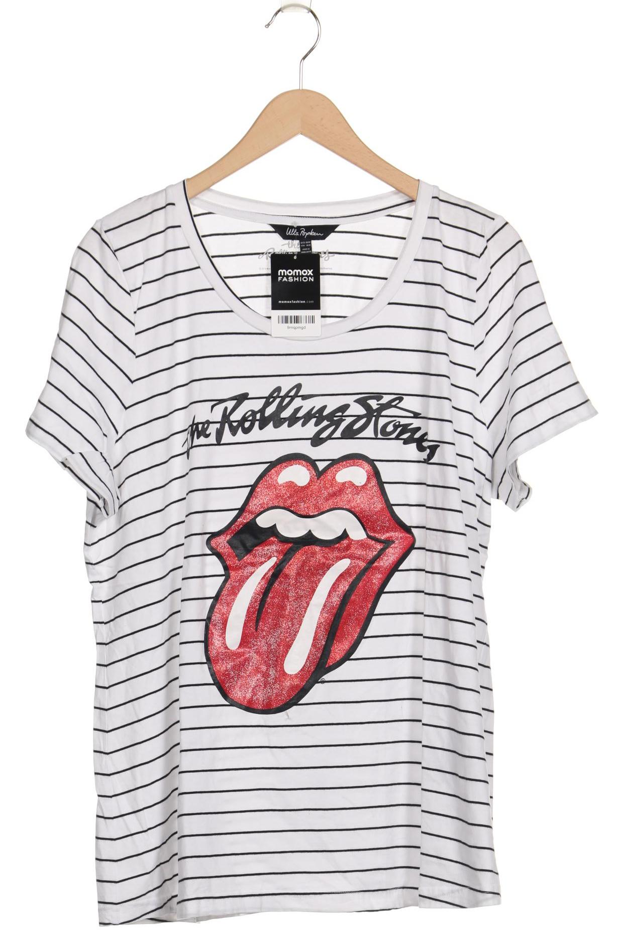 

Ulla Popken Damen T-Shirt, weiß, Gr. 46