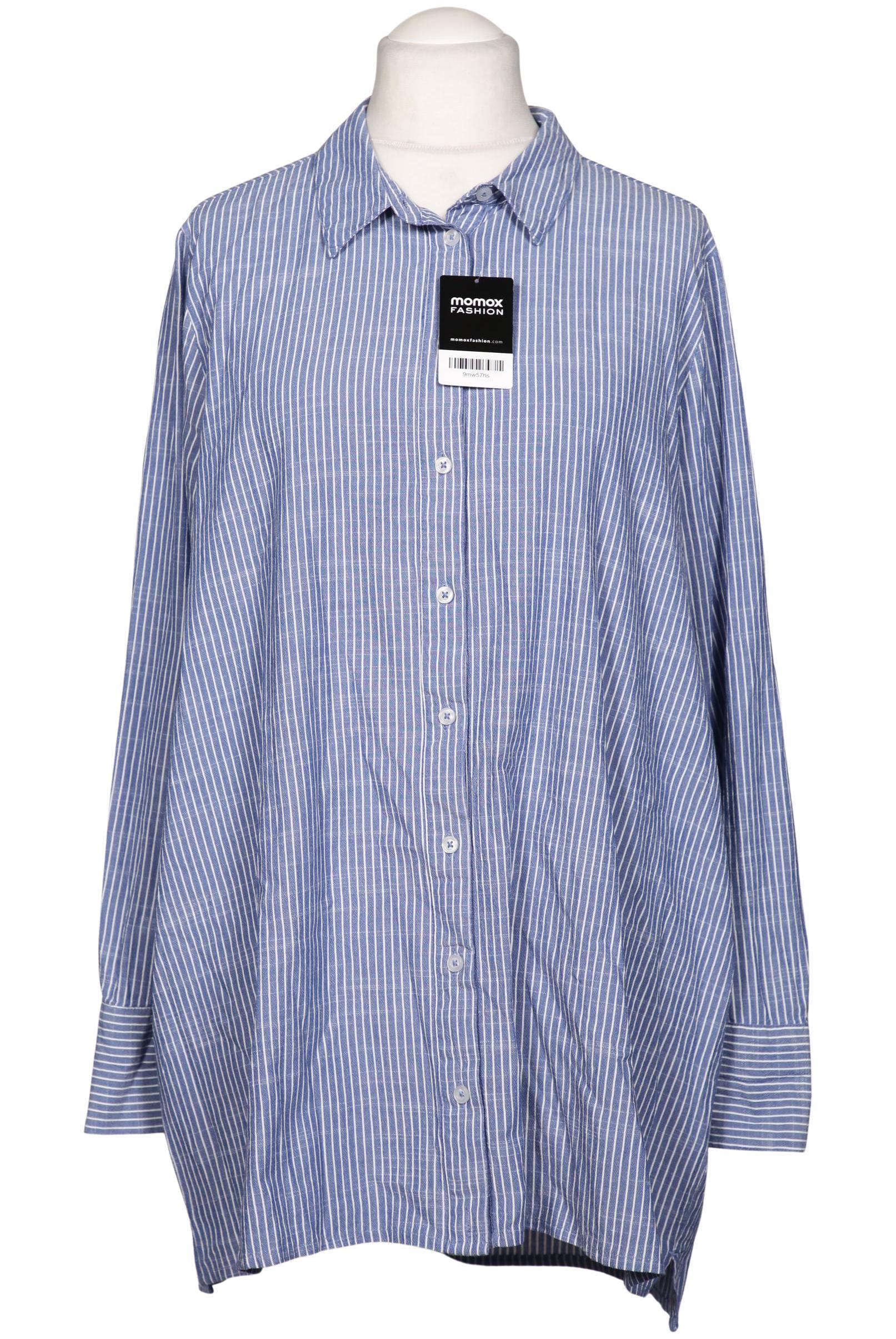 

Ulla Popken Damen Bluse, blau, Gr. 42