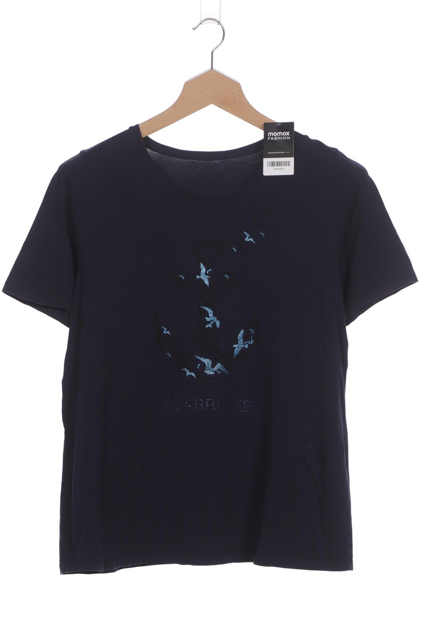 

Ulla Popken Damen T-Shirt, marineblau, Gr. 44