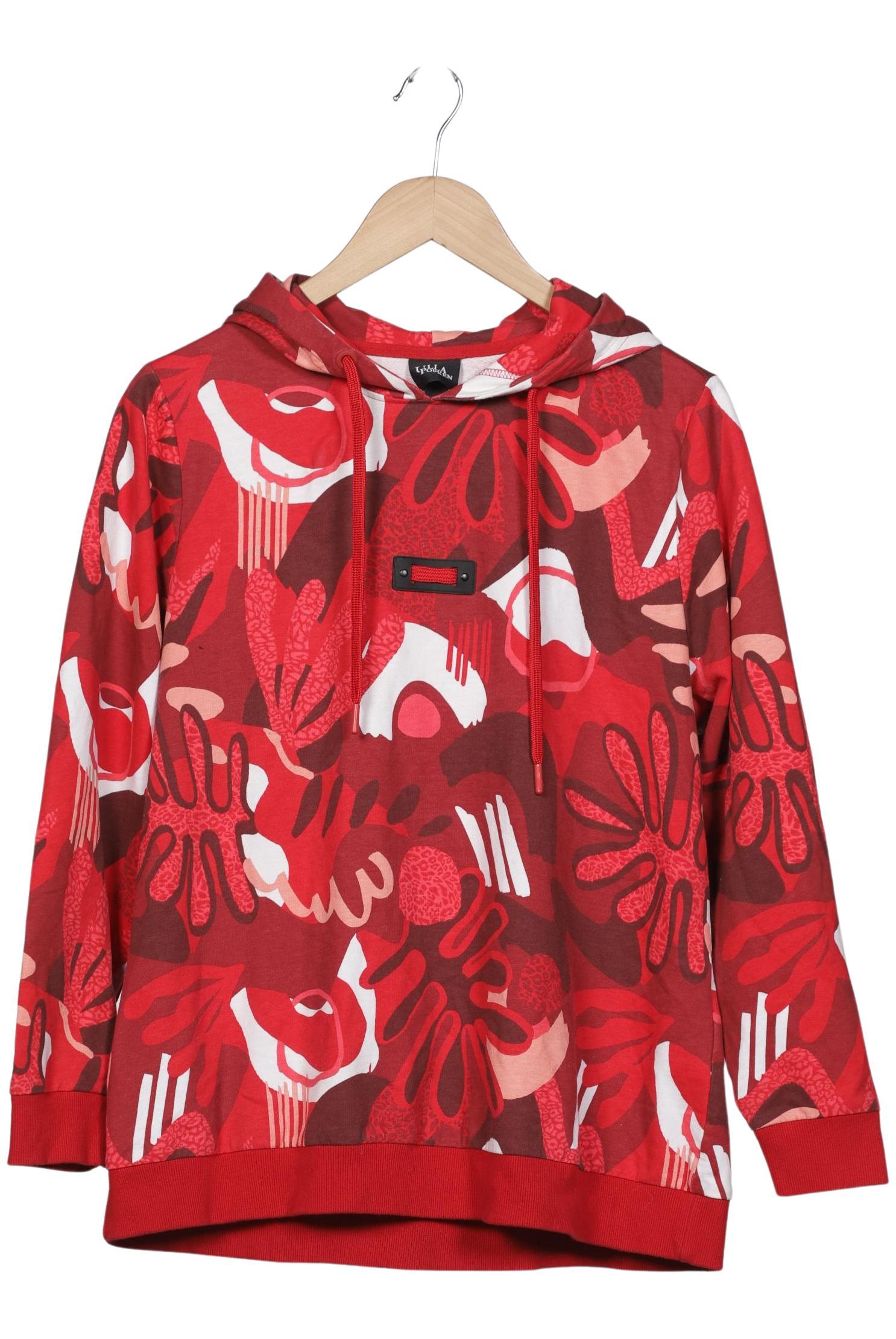 

Ulla Popken Damen Kapuzenpullover, rot, Gr. 42