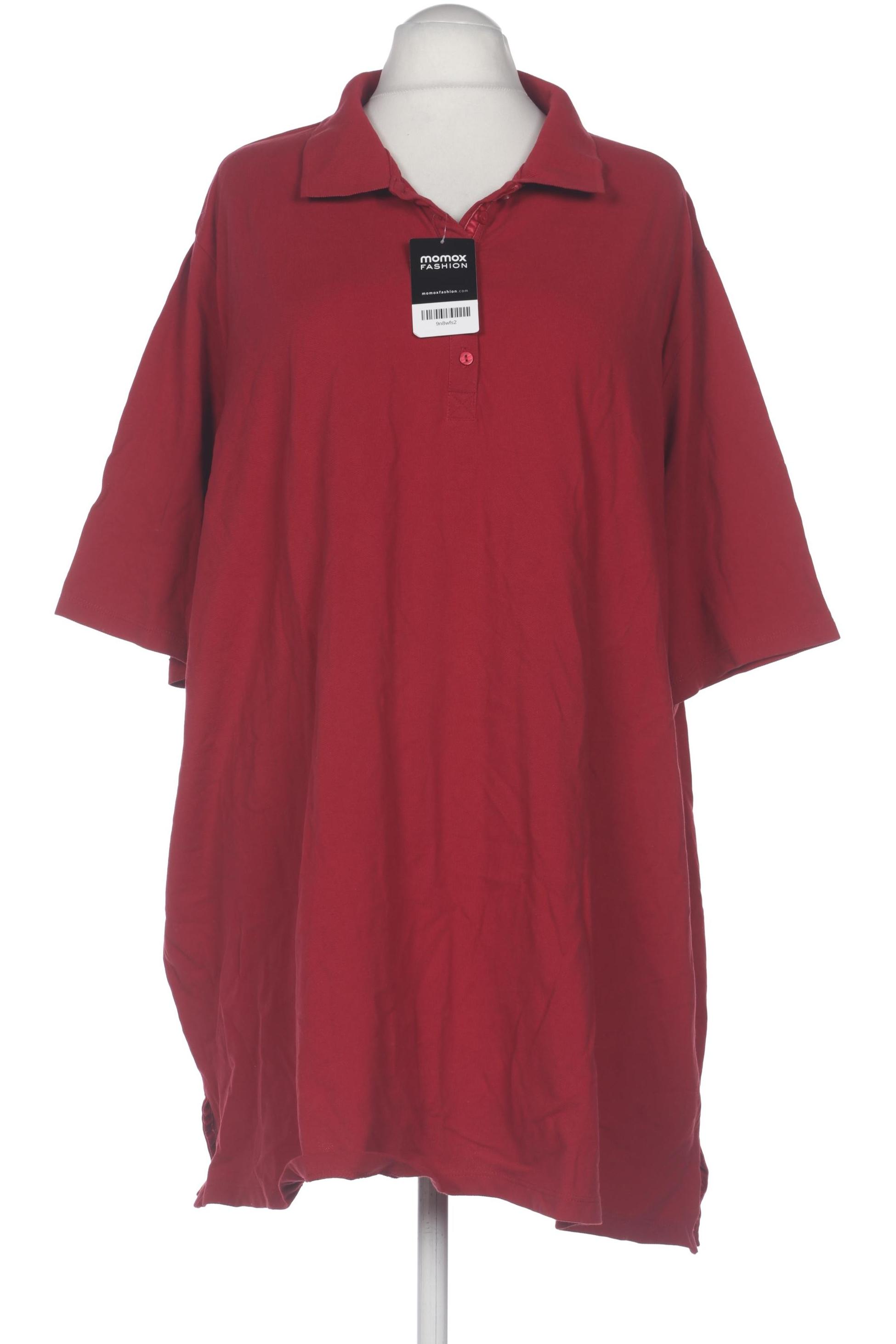 

Ulla Popken Damen Poloshirt, rot, Gr. 62