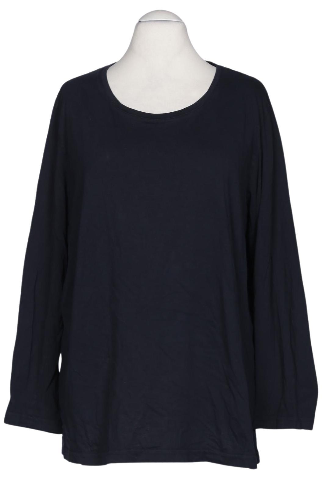 

Ulla Popken Damen Langarmshirt, marineblau, Gr. 54