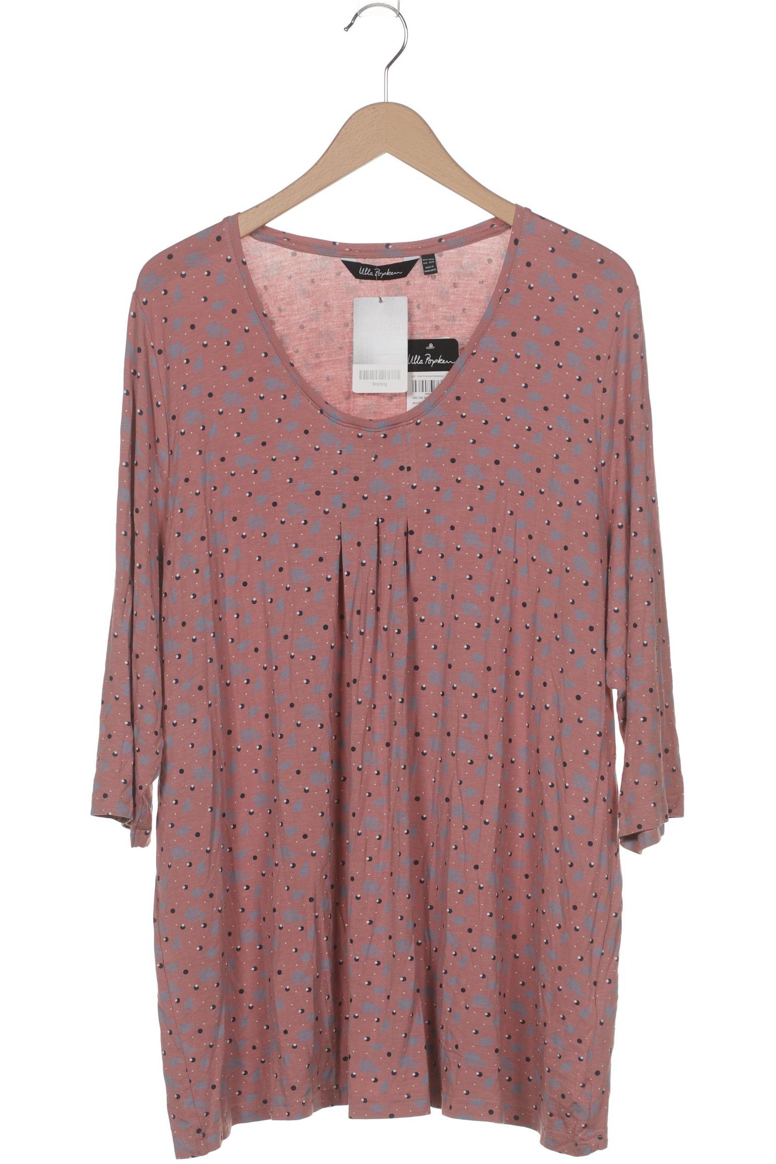 

Ulla Popken Damen Langarmshirt, pink, Gr. 50