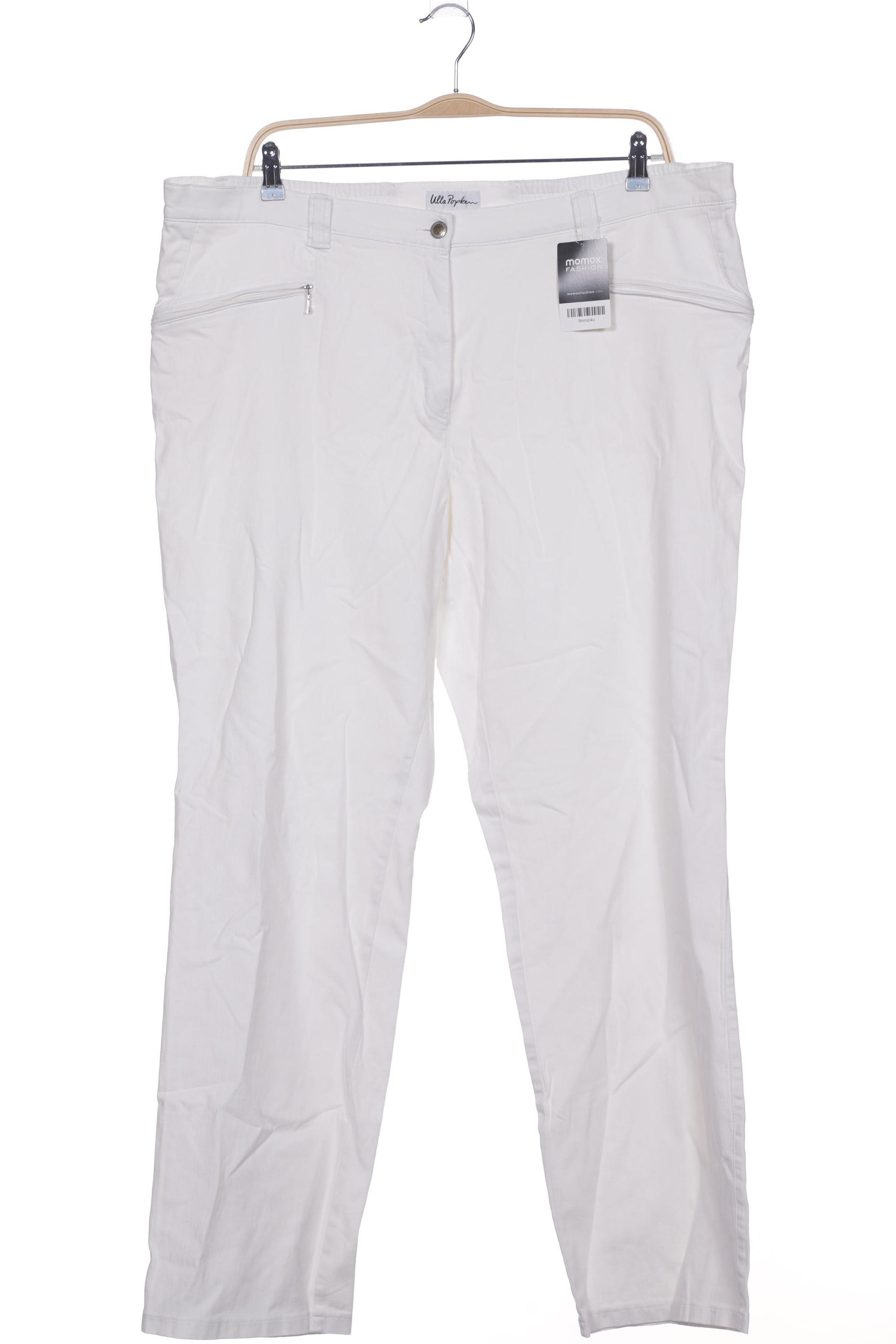 

Ulla Popken Damen Stoffhose, weiß, Gr. 52