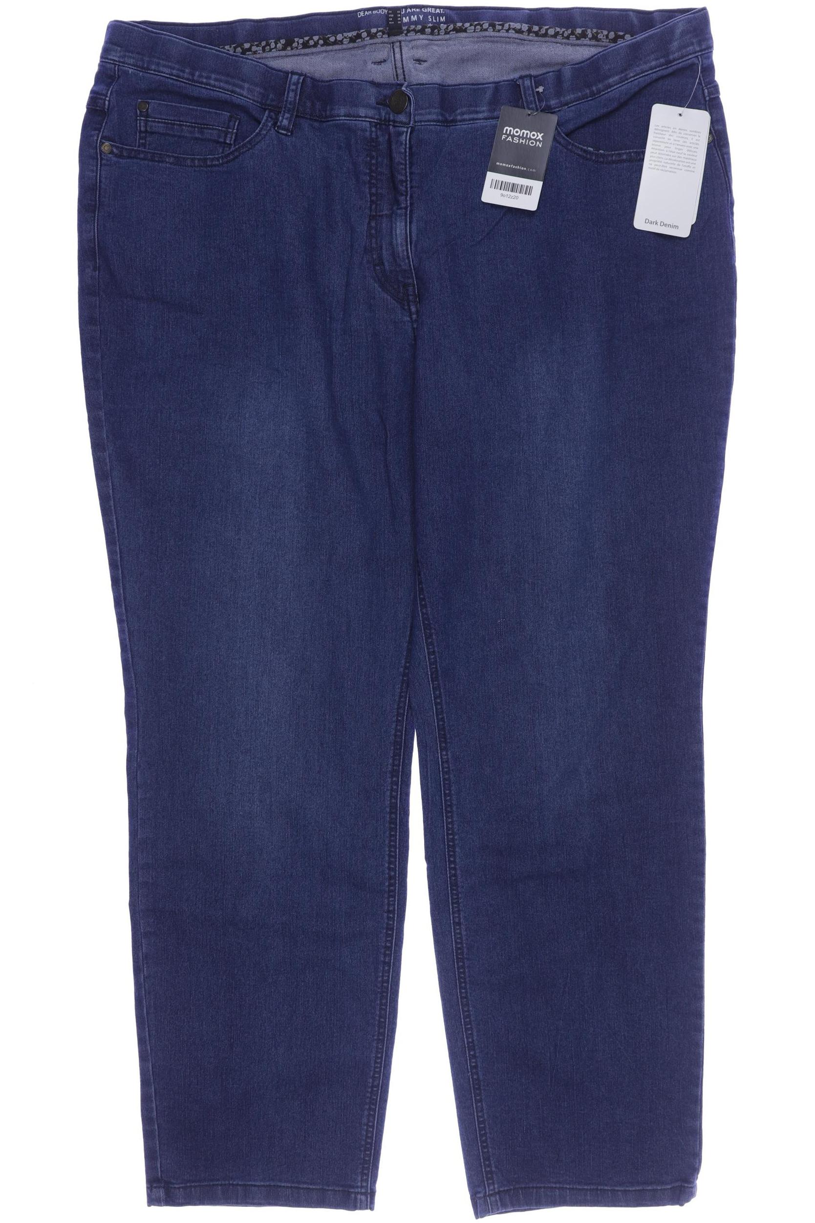 

Ulla Popken Damen Jeans, blau, Gr. 52