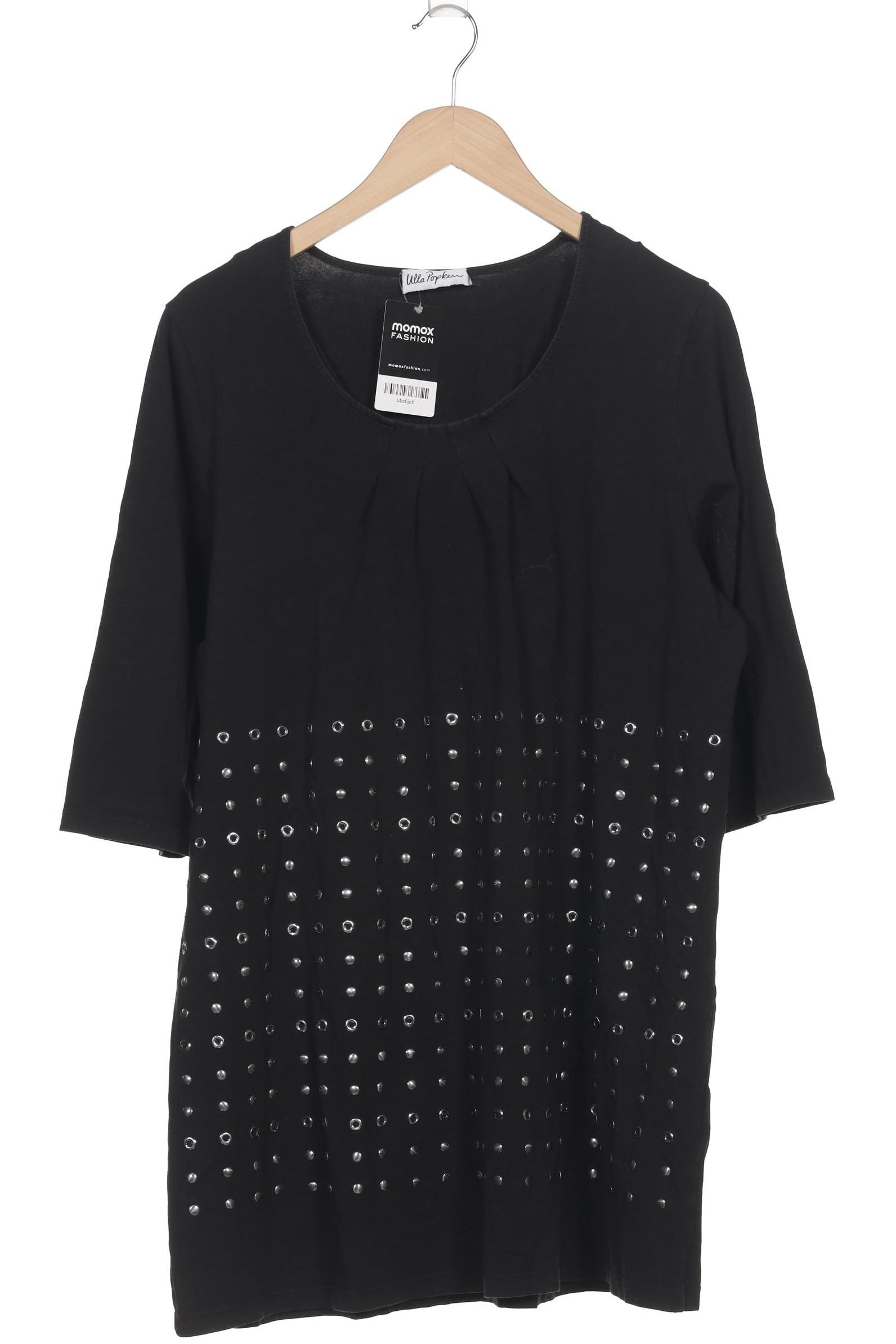

Ulla Popken Damen T-Shirt, schwarz, Gr. 46