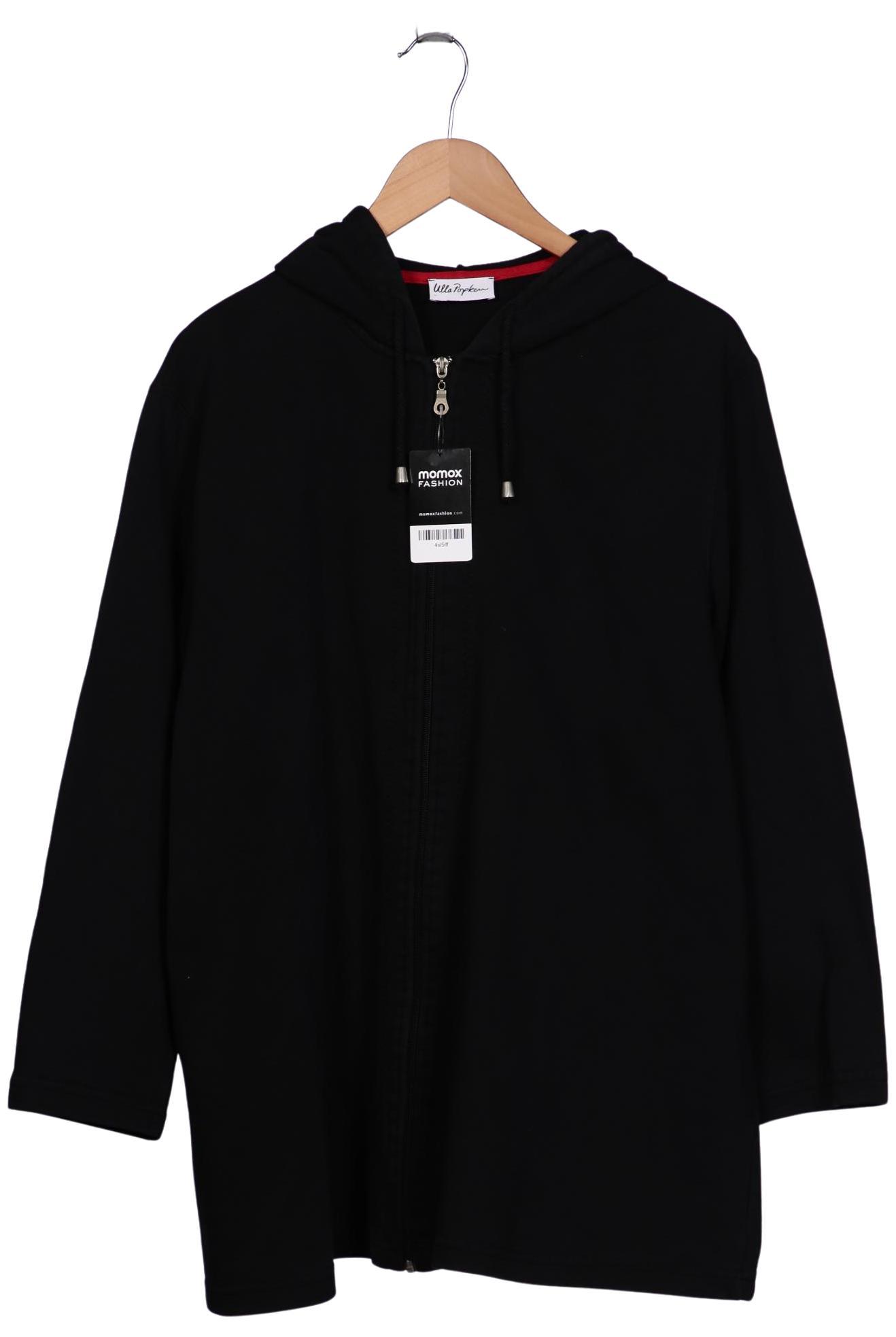 

Ulla Popken Damen Kapuzenpullover, schwarz, Gr. 50