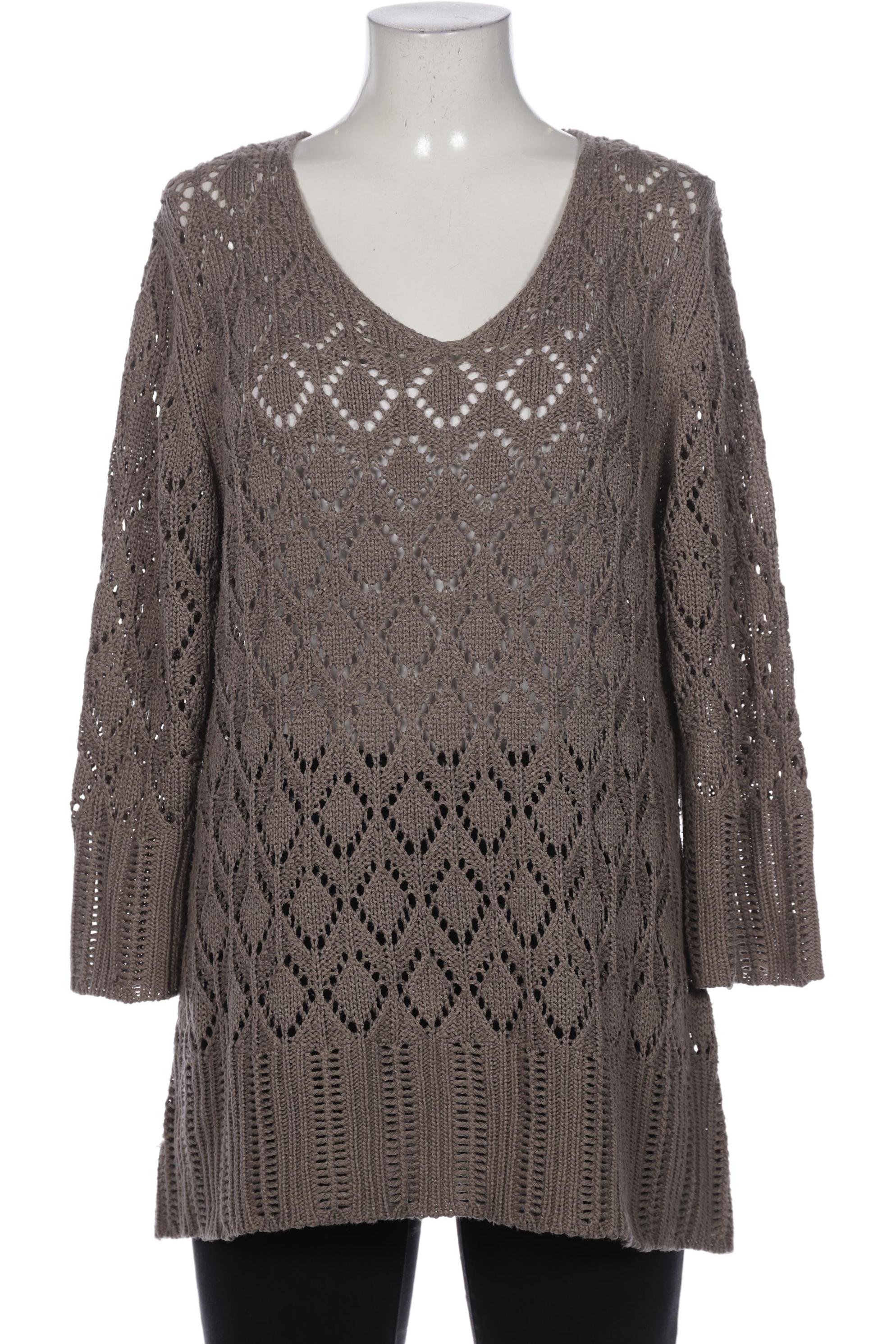 

Ulla Popken Damen Pullover, braun, Gr. 46
