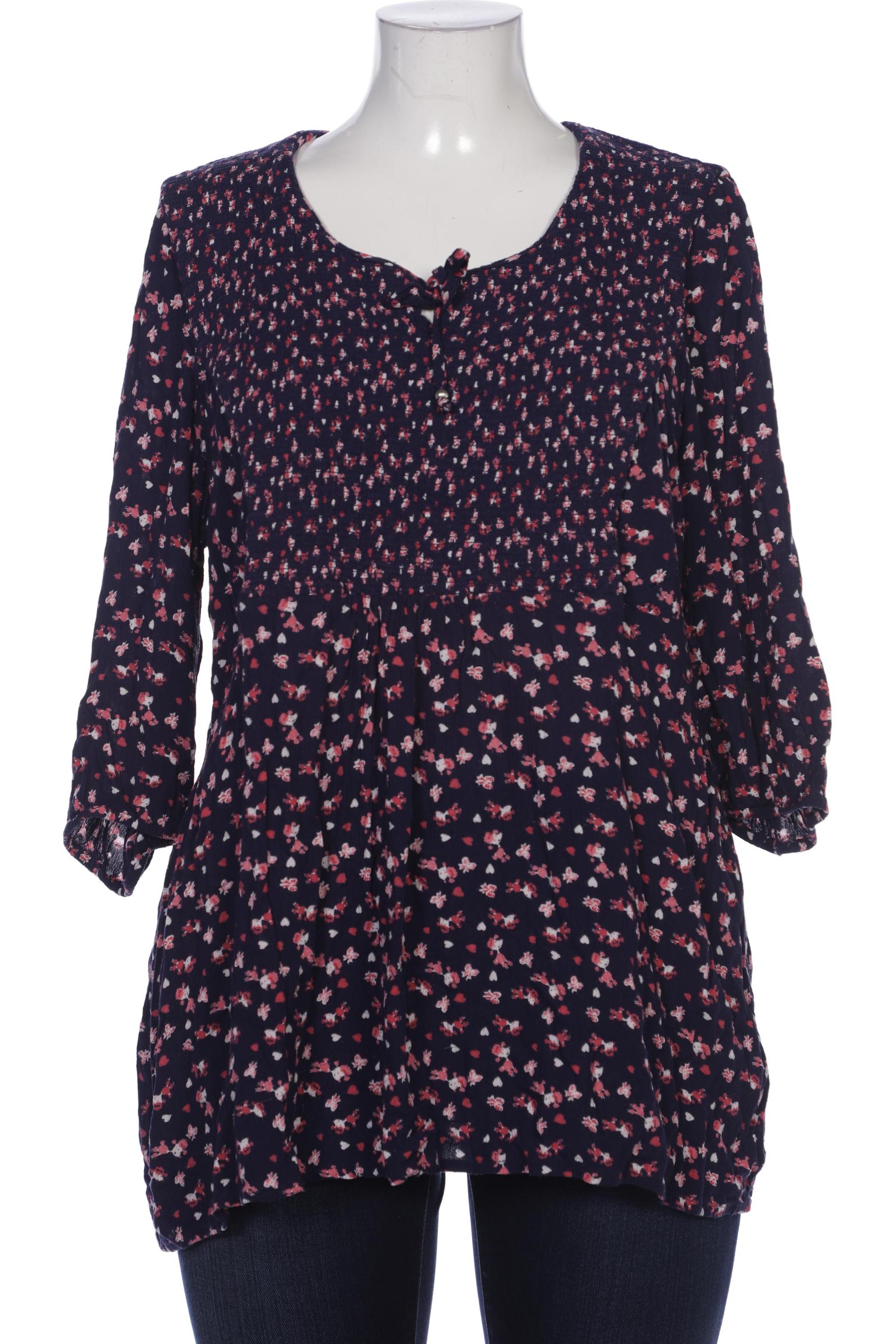 

Ulla Popken Damen Bluse, marineblau, Gr. 46