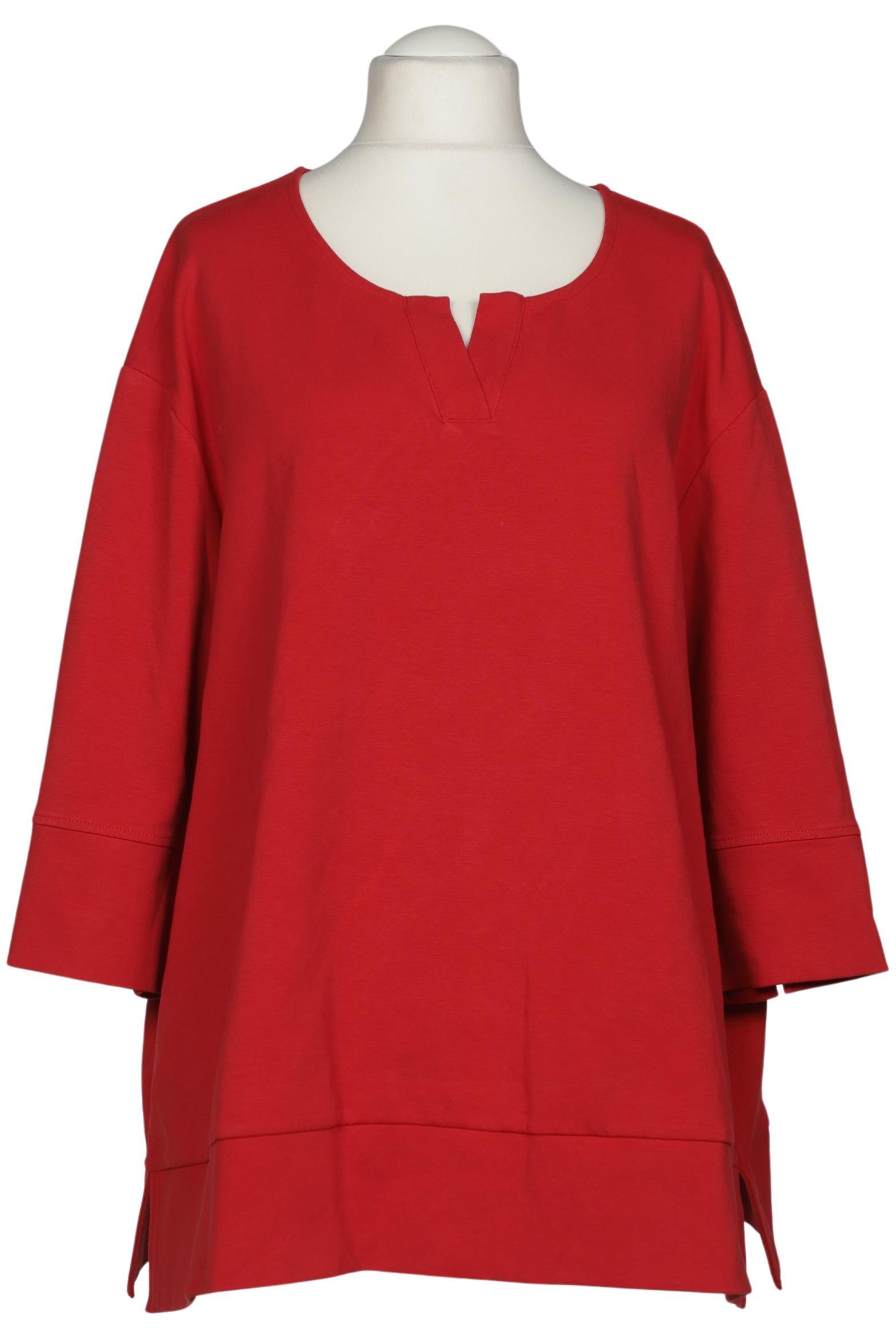 

Ulla Popken Damen Sweatshirt, rot, Gr. 54
