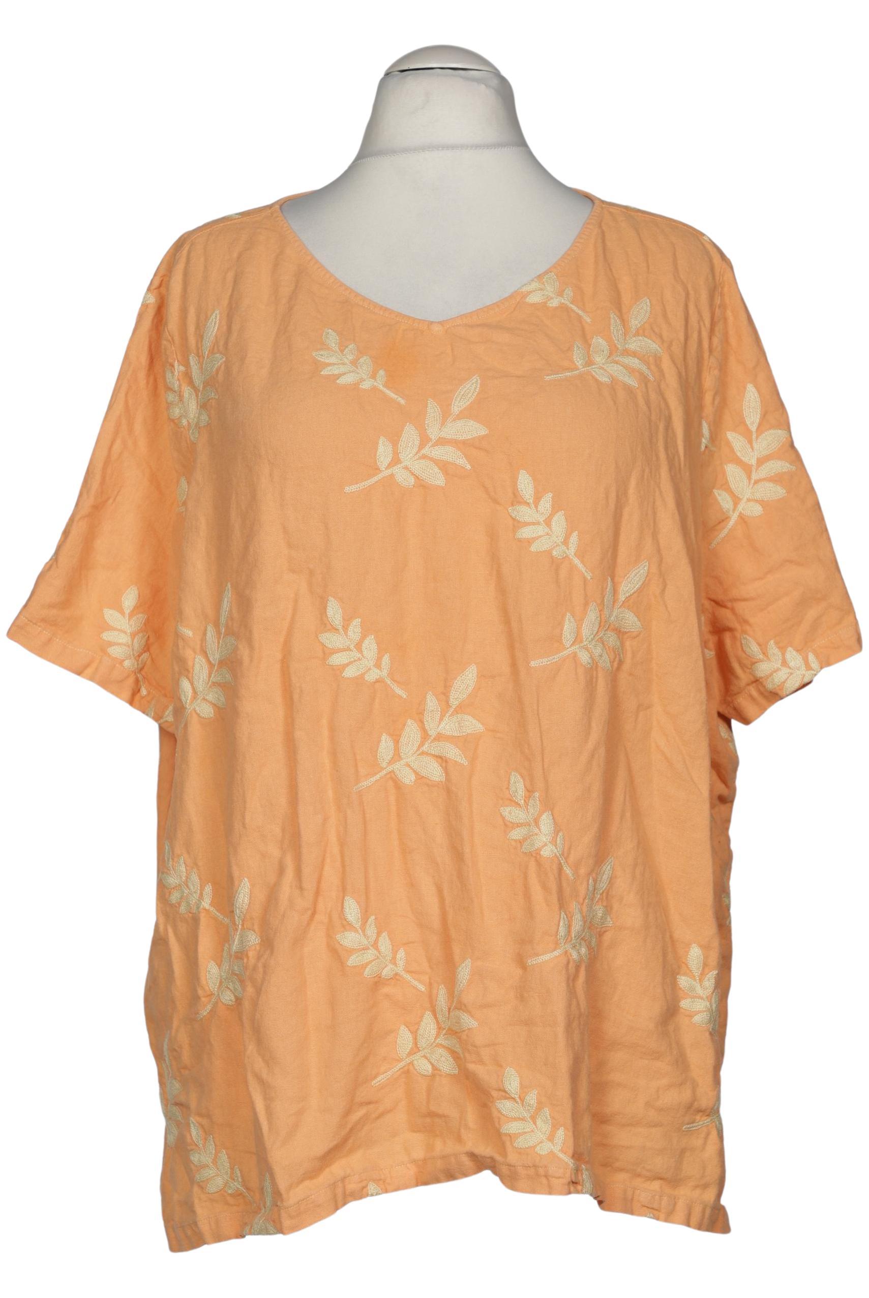 

Ulla Popken Damen Bluse, orange, Gr. 54