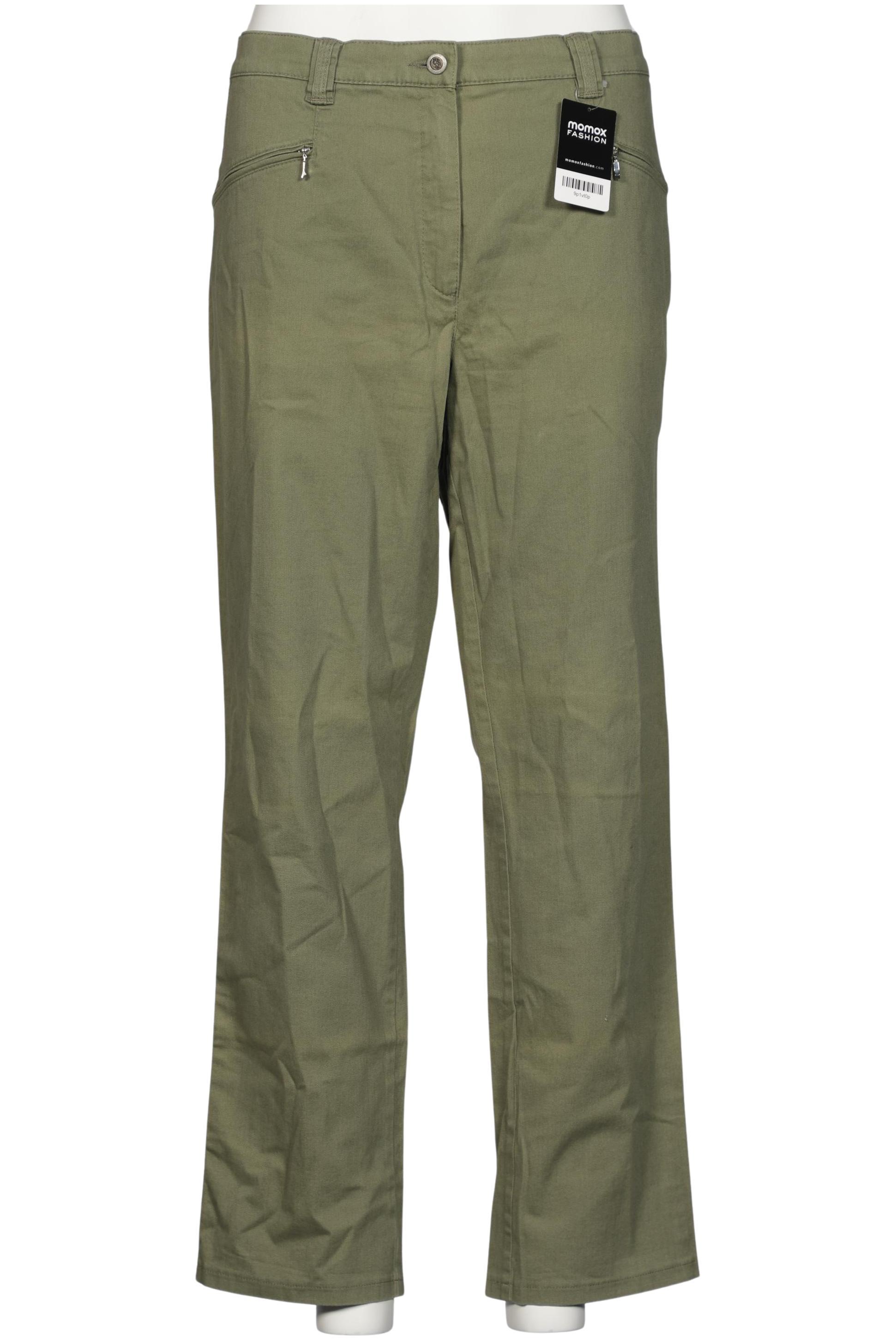 

Ulla Popken Damen Stoffhose, grün, Gr. 24