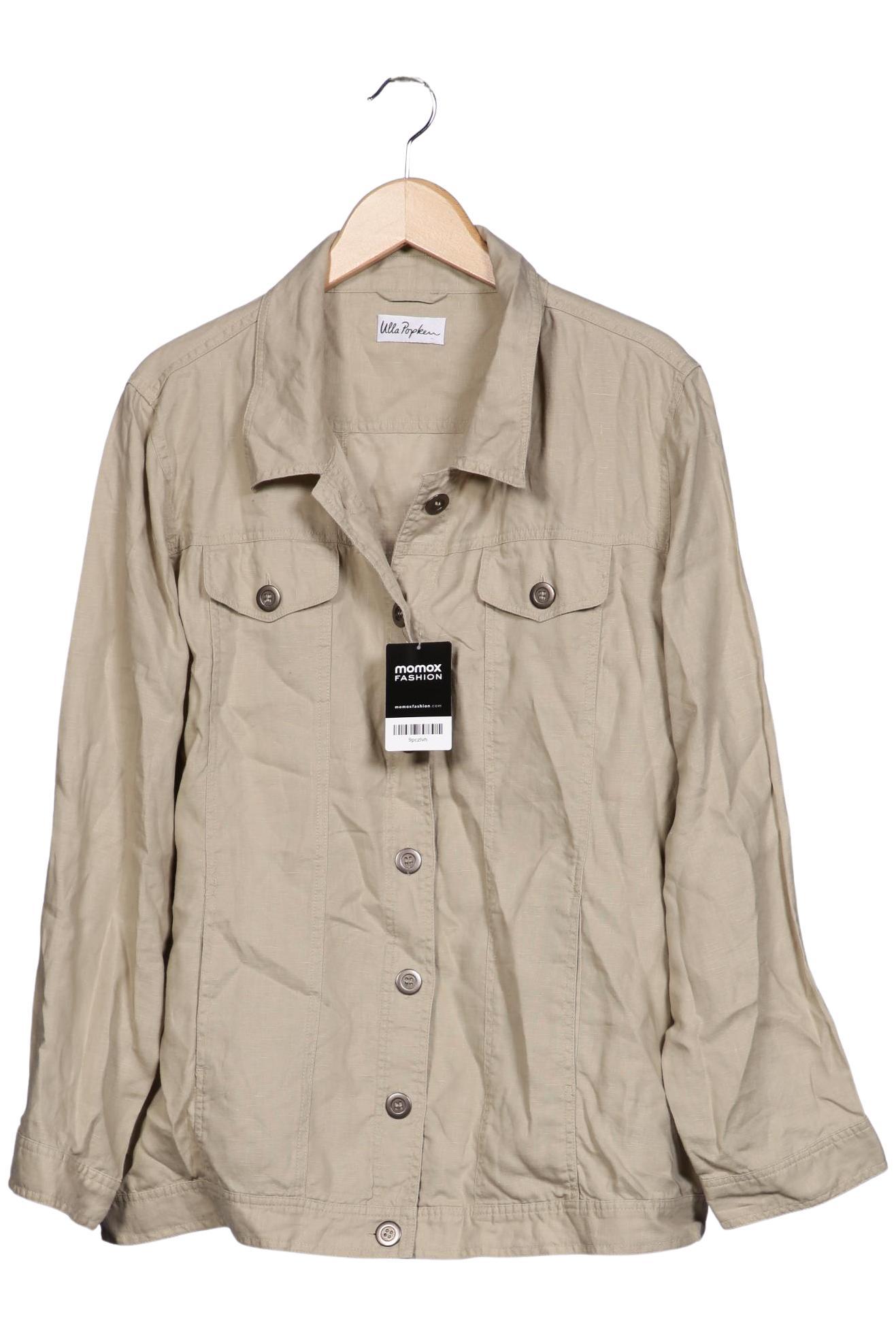 

Ulla Popken Damen Jacke, beige, Gr. 46