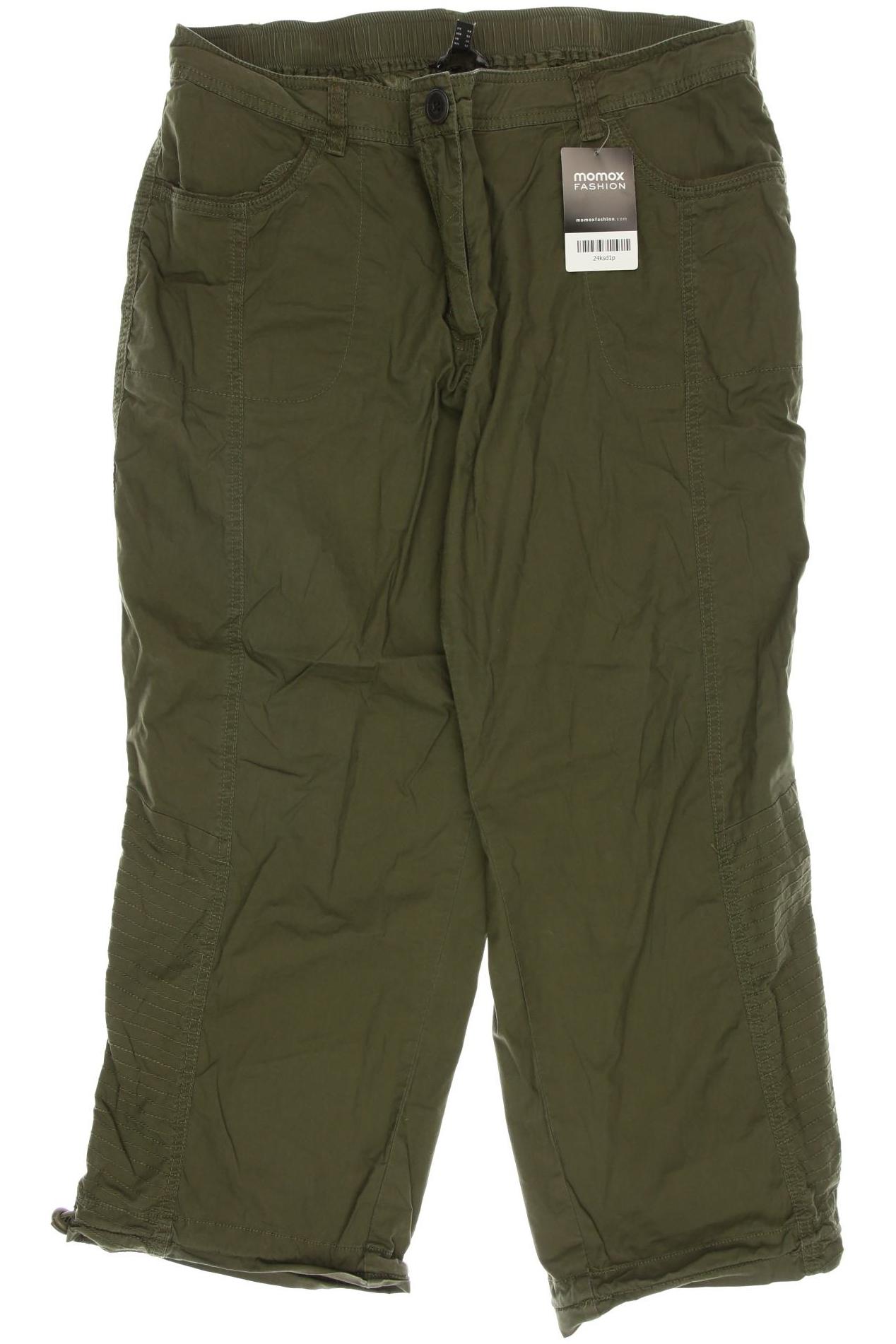 

Ulla Popken Damen Stoffhose, grün