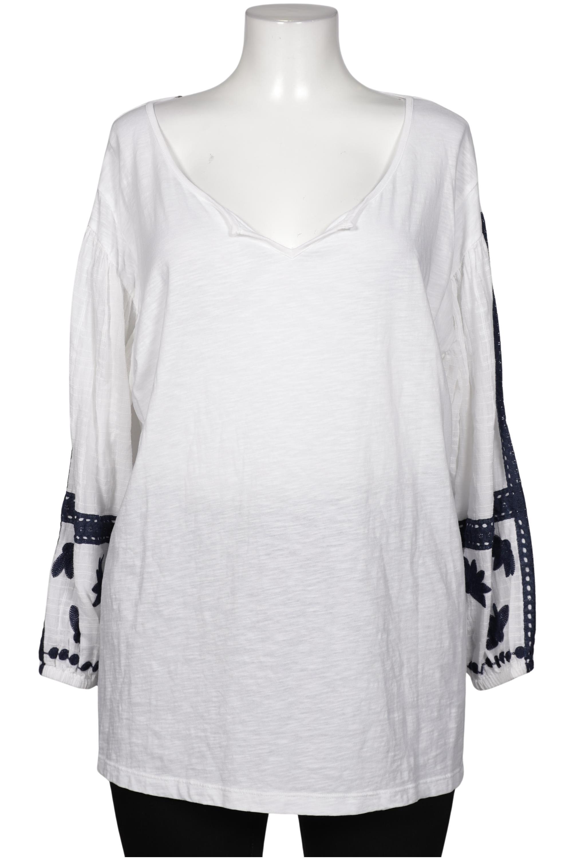 

Ulla Popken Damen Bluse, weiß, Gr. 46