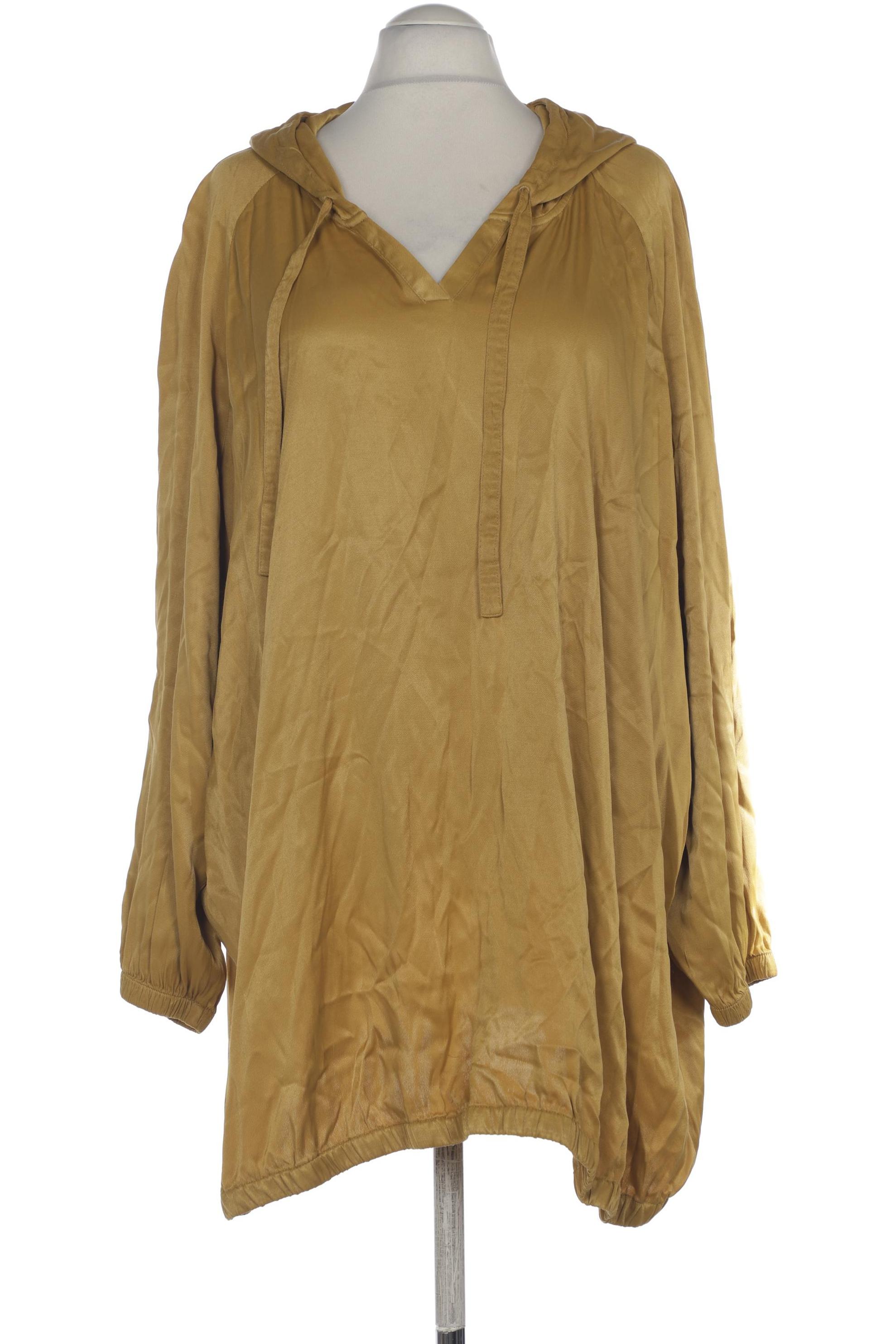 

Ulla Popken Damen Kapuzenpullover, gelb, Gr. 62