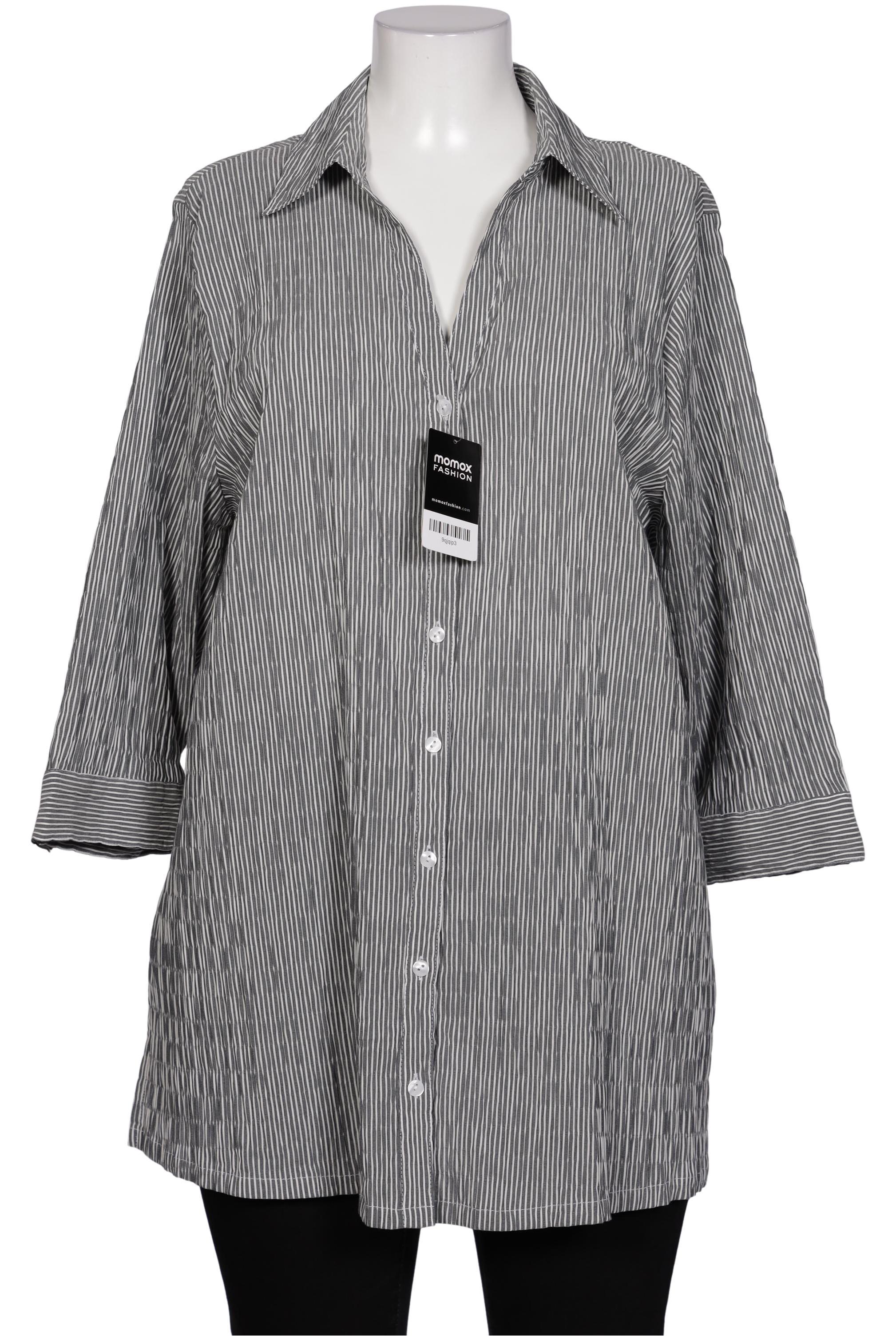 

Ulla Popken Damen Bluse, grau, Gr. 50