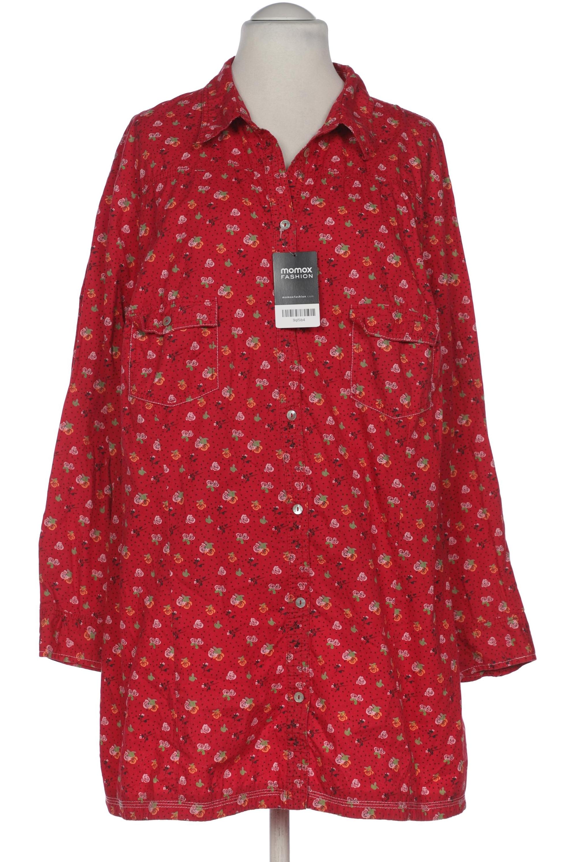 

Ulla Popken Damen Bluse, rot, Gr. 58
