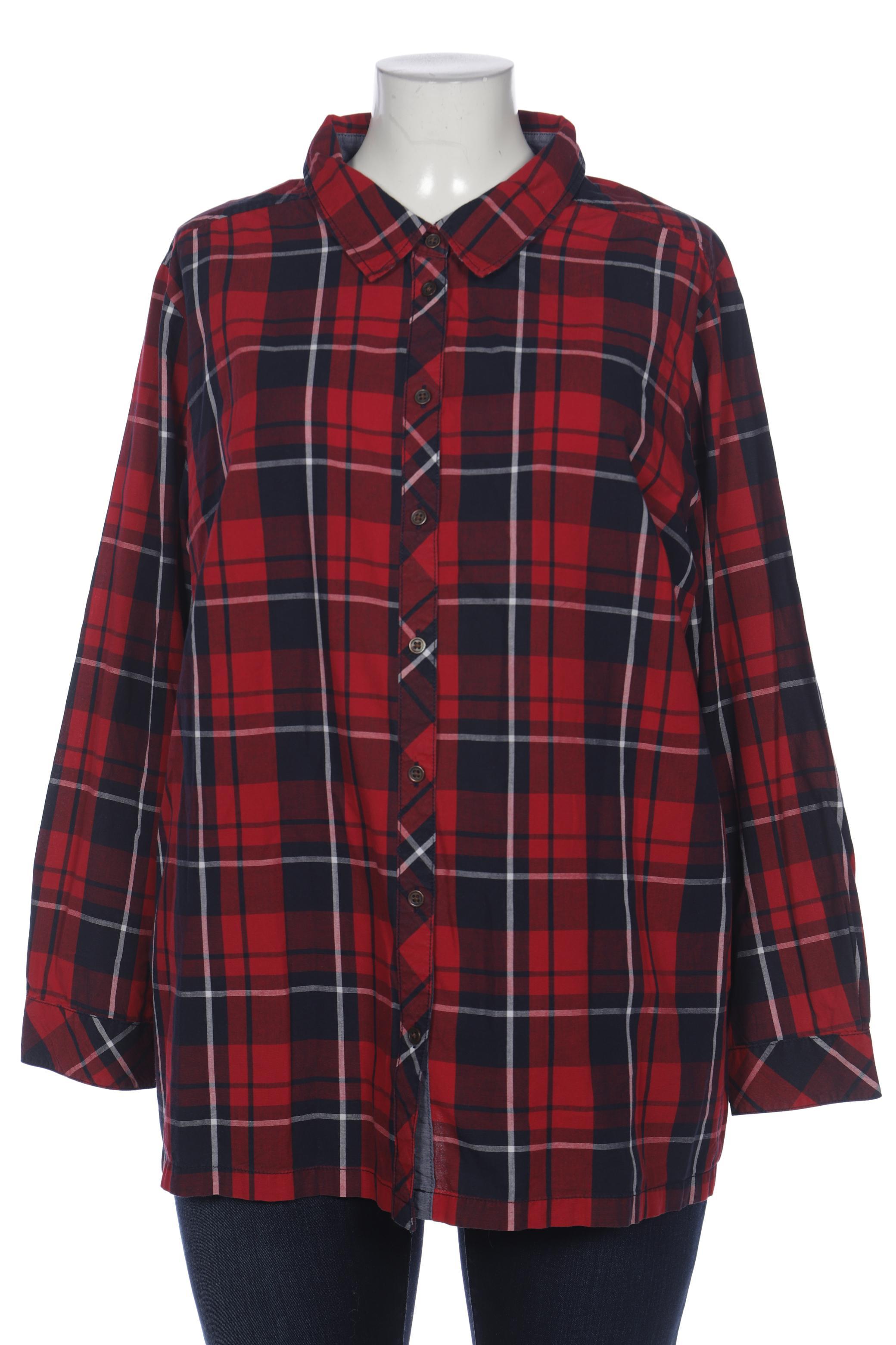 

Ulla Popken Damen Bluse, rot, Gr. 48