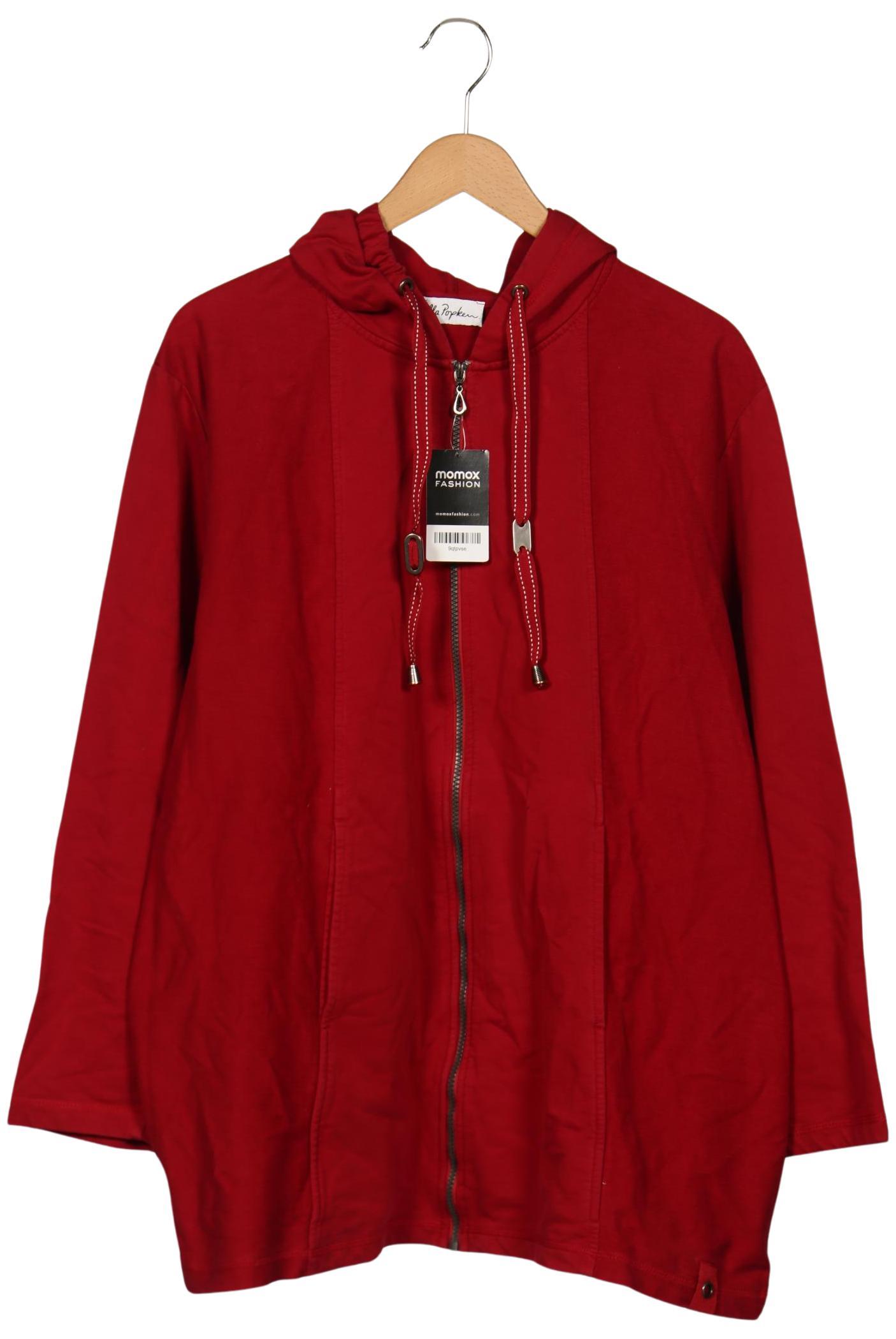 

Ulla Popken Damen Kapuzenpullover, rot, Gr. 50