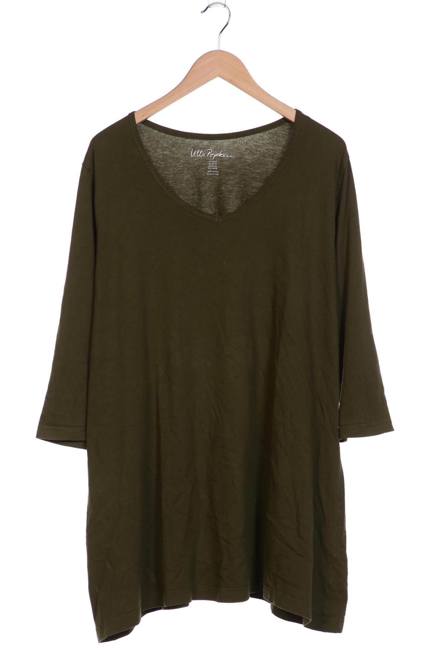 

Ulla Popken Damen Langarmshirt, grün, Gr. 50