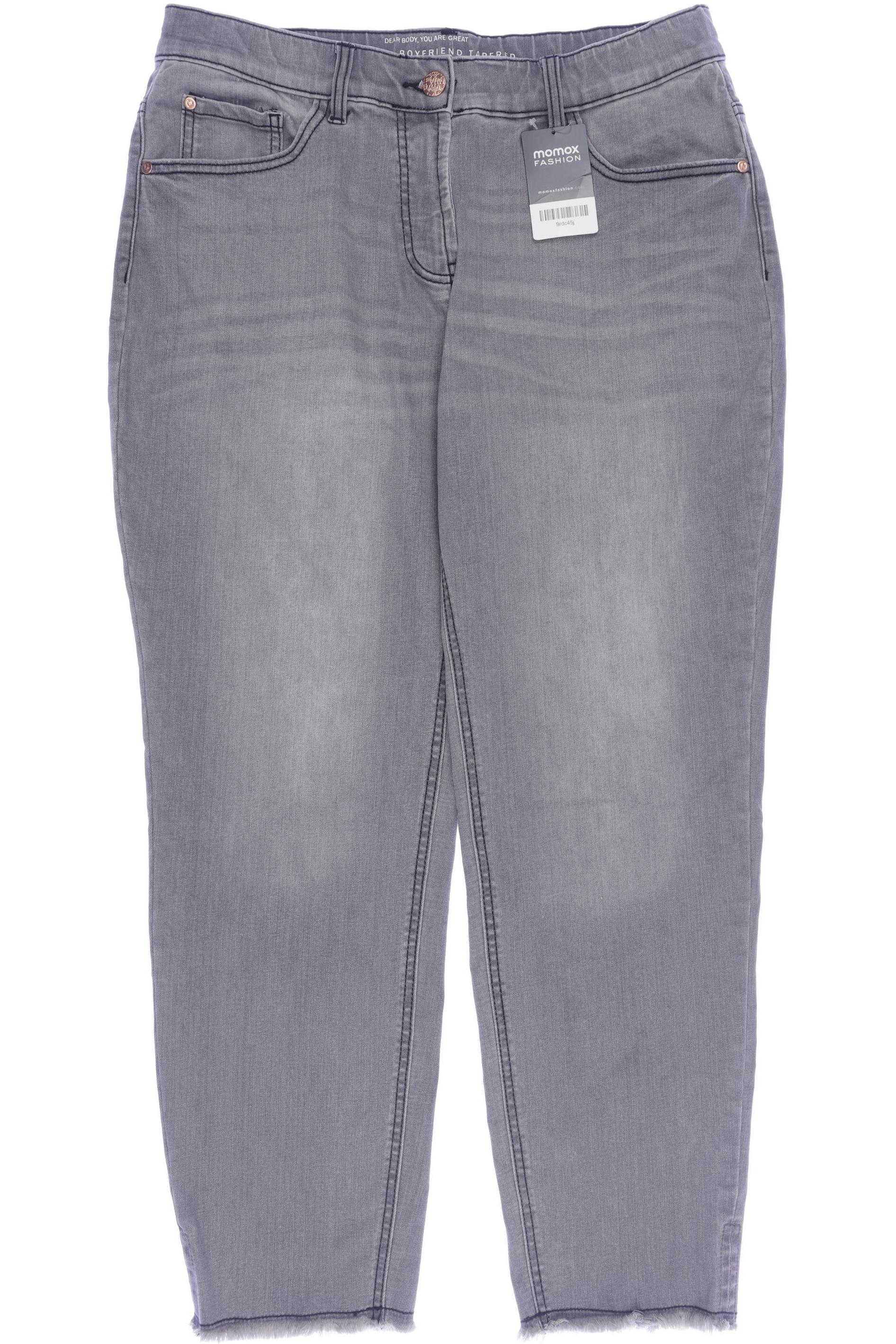 

Ulla Popken Damen Jeans, grau, Gr. 42