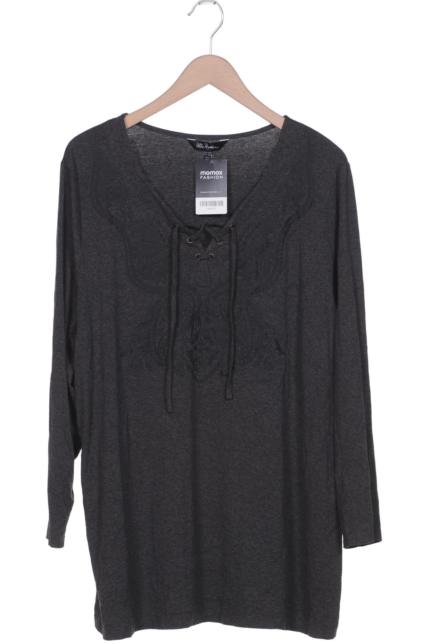 

Ulla Popken Damen Langarmshirt, grau