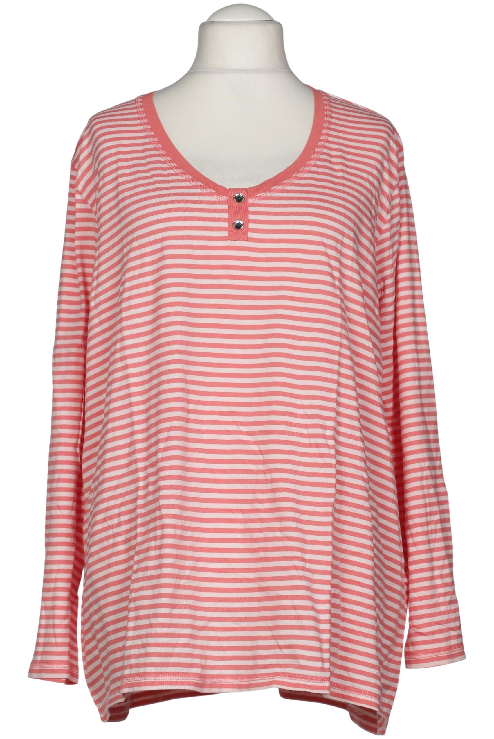 

Ulla Popken Damen Langarmshirt, pink, Gr. 54