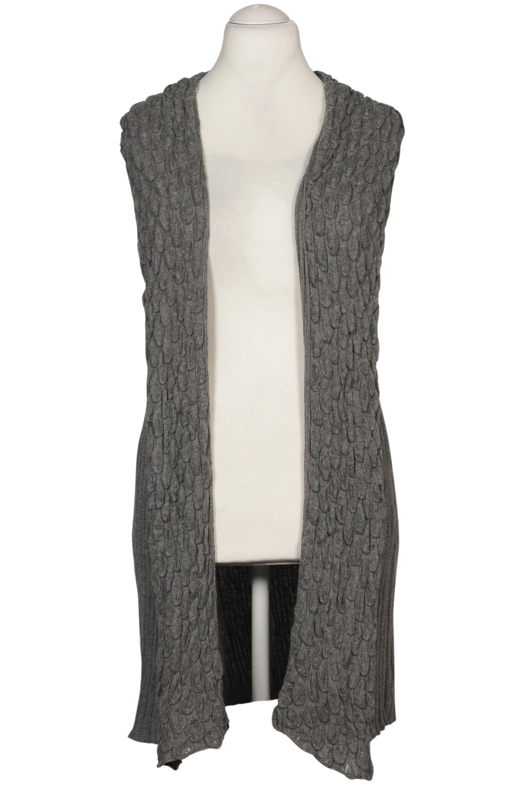 

Ulla Popken Damen Strickjacke, grau, Gr. 46