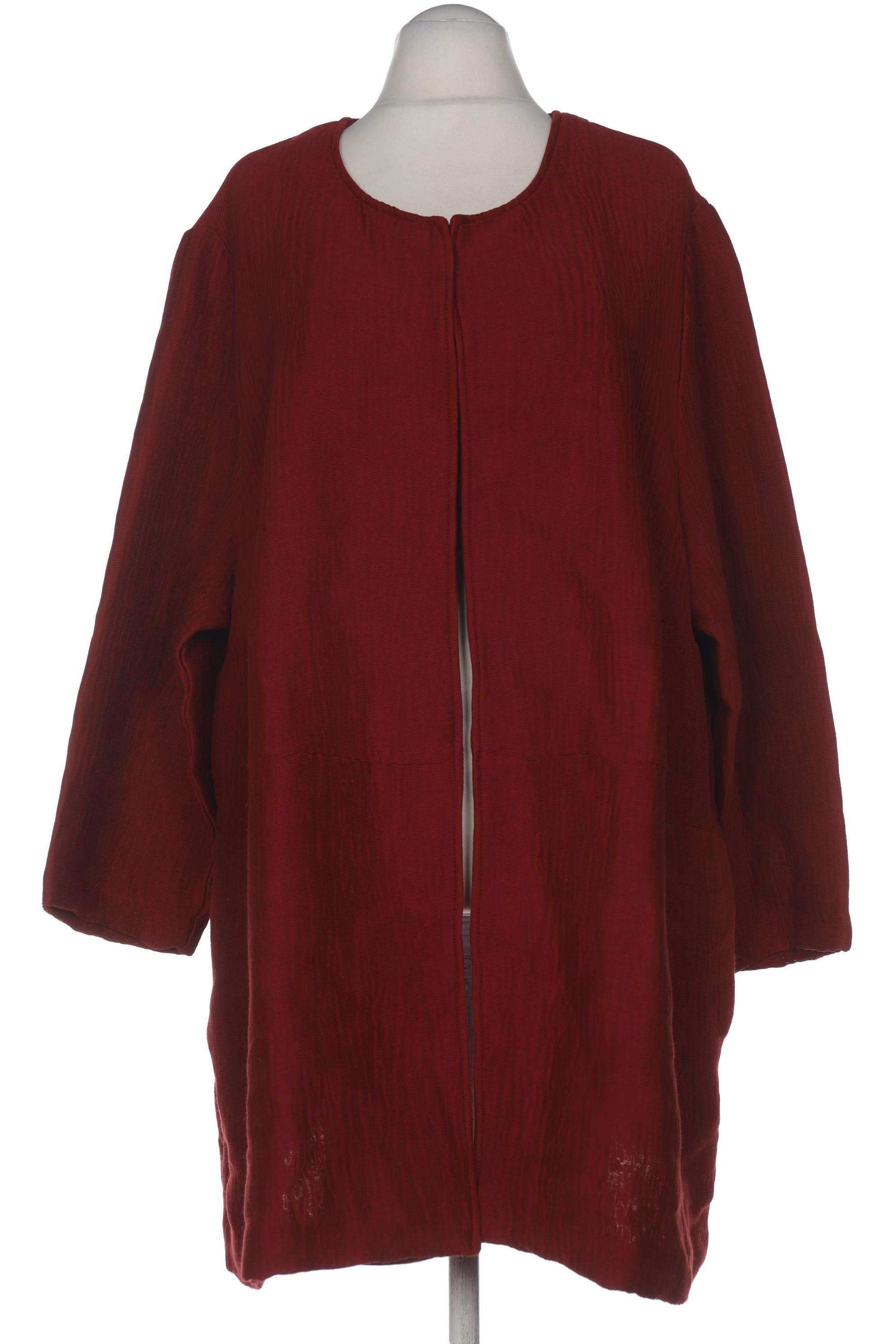 

Ulla Popken Damen Strickjacke, rot, Gr. 54