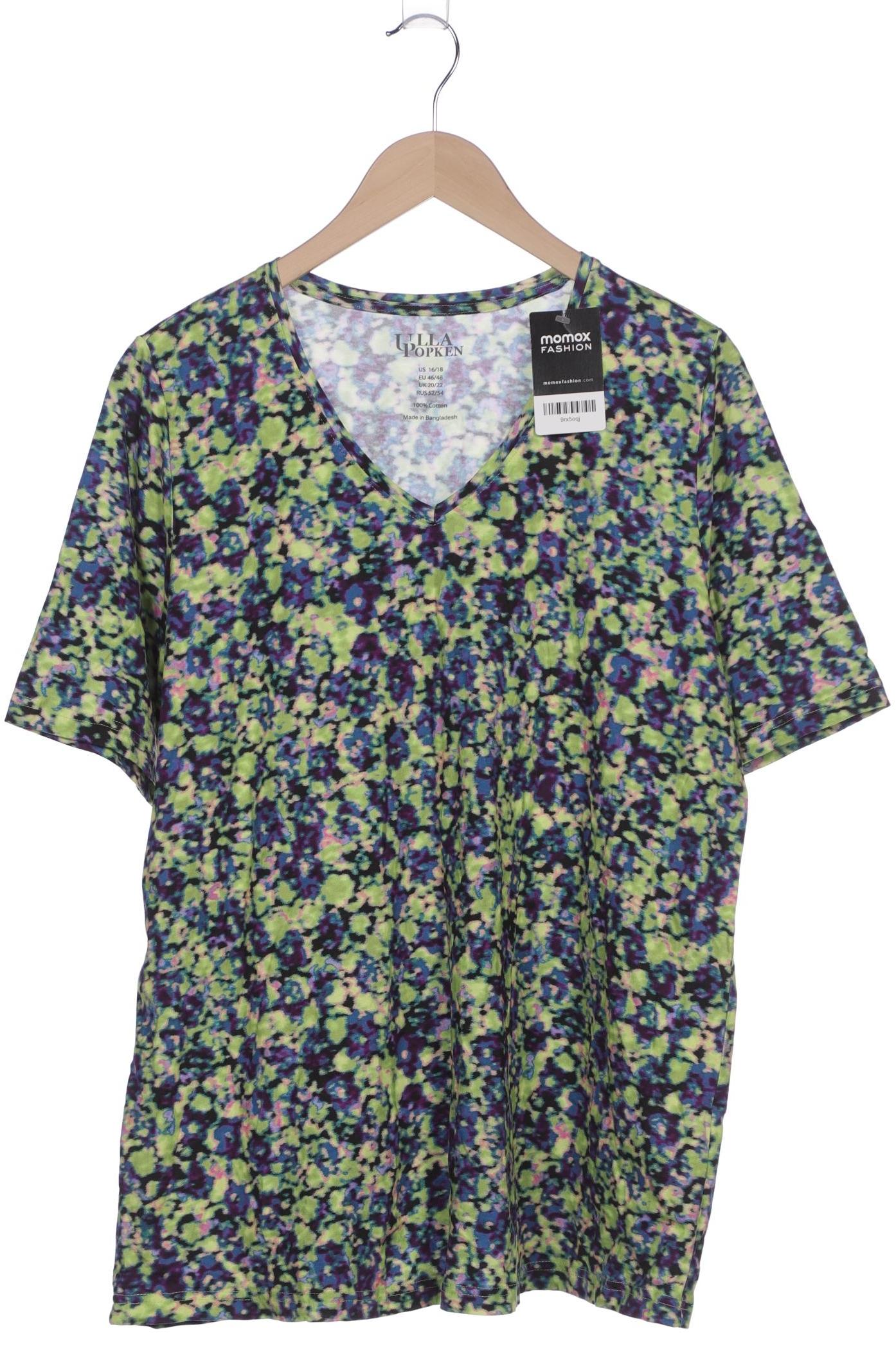 

Ulla Popken Damen T-Shirt, grün, Gr. 46