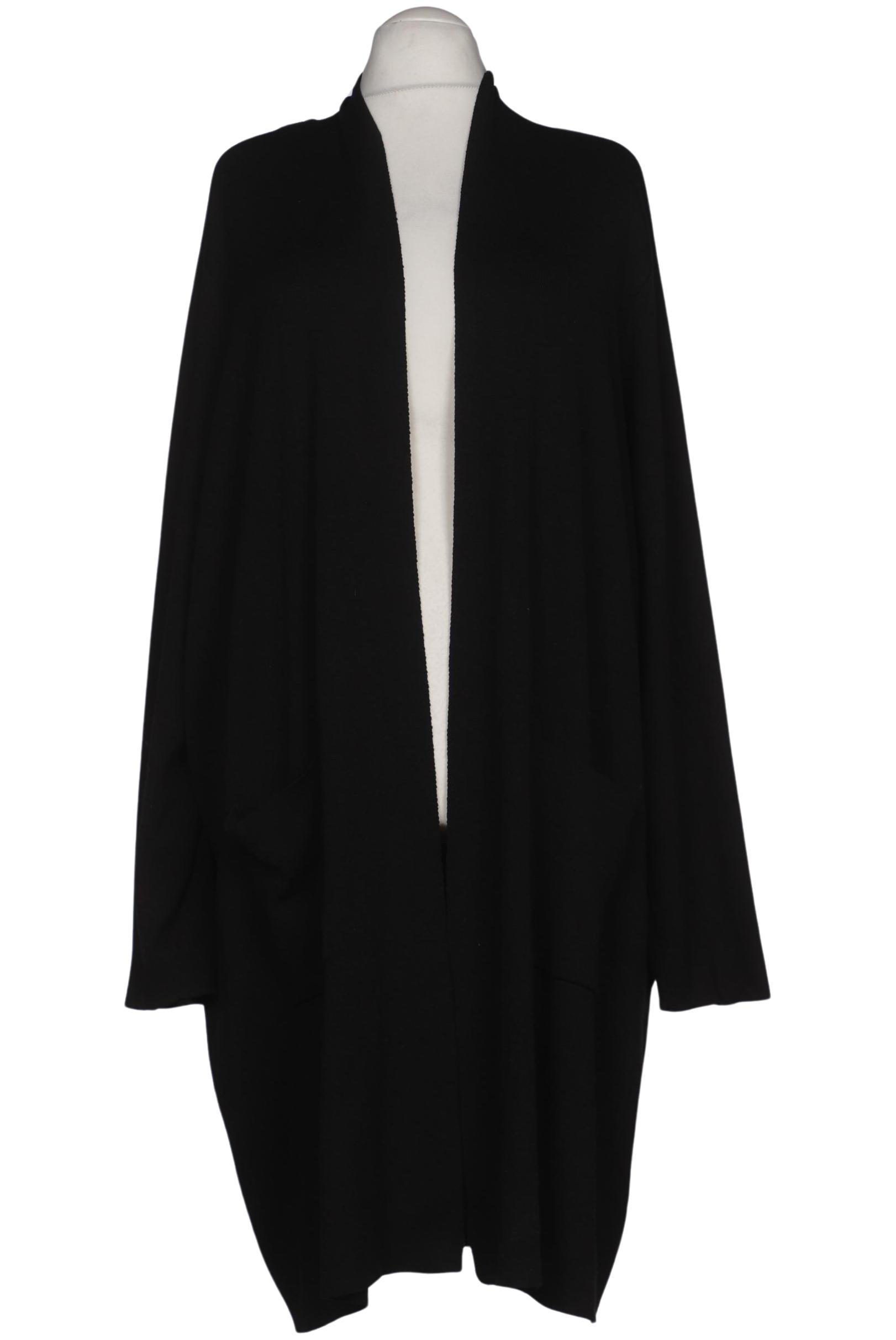 

Ulla Popken Damen Strickjacke, schwarz, Gr. 58