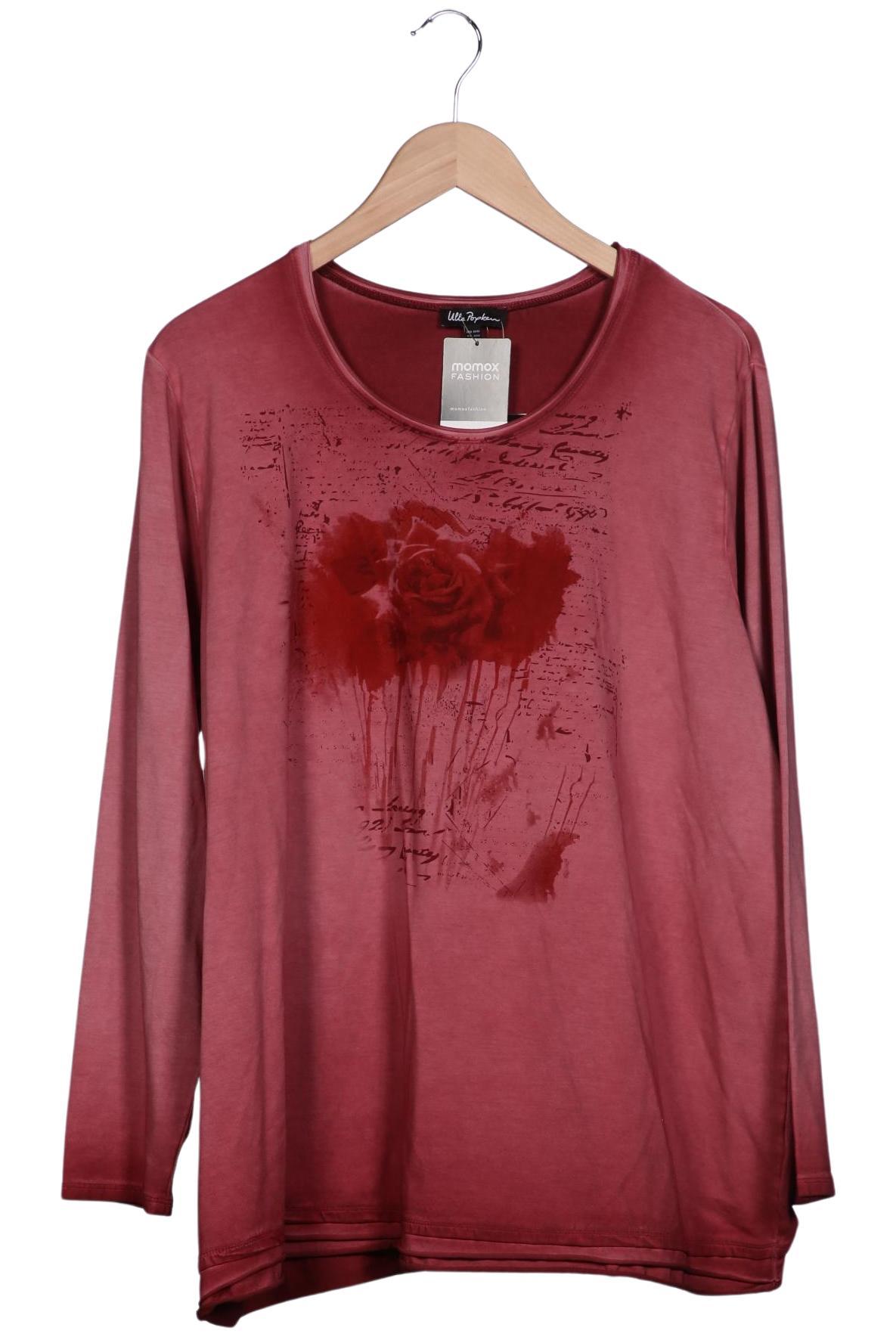 

Ulla Popken Damen Langarmshirt, rot, Gr. 50