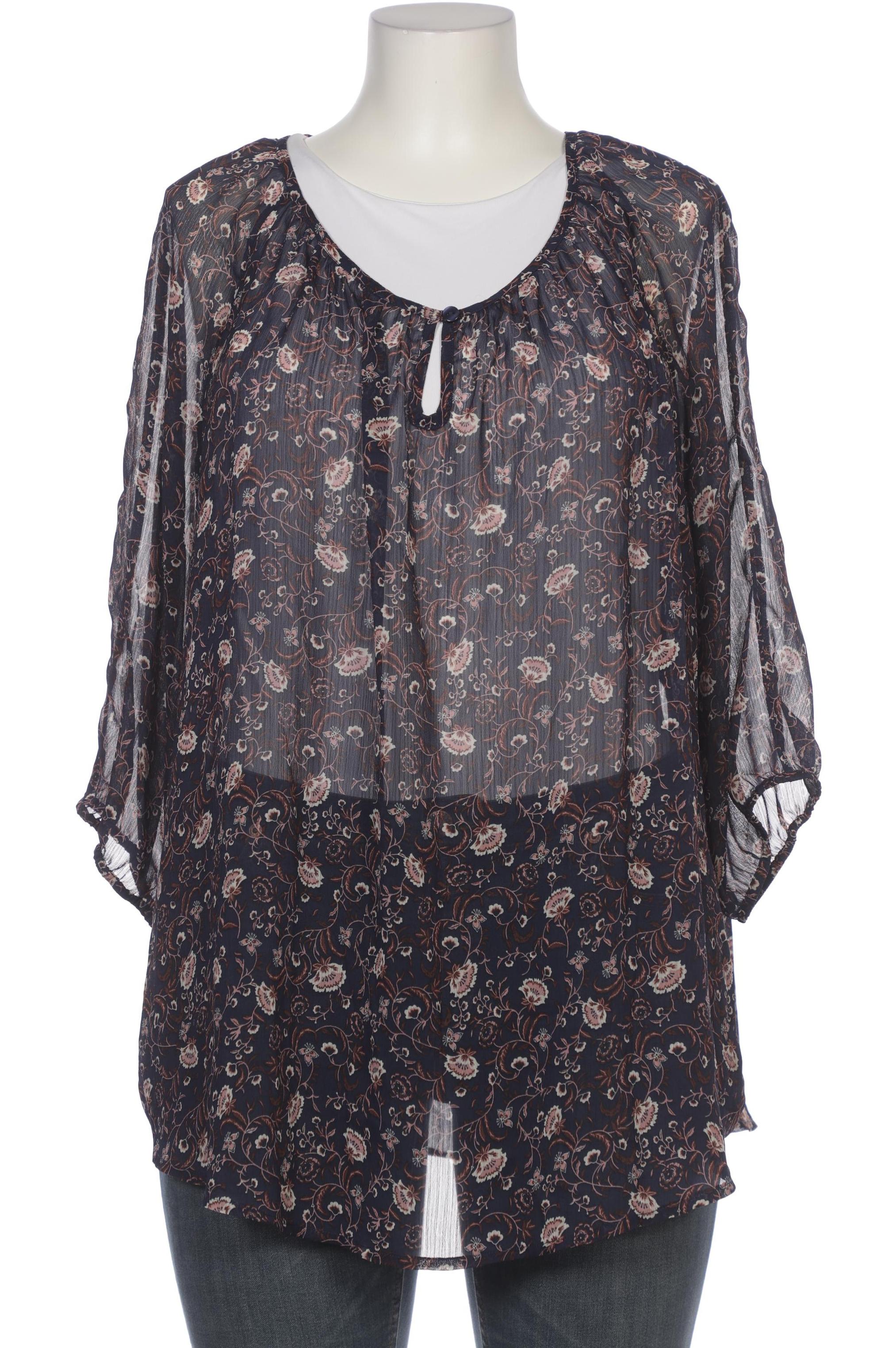 

Ulla Popken Damen Bluse, marineblau