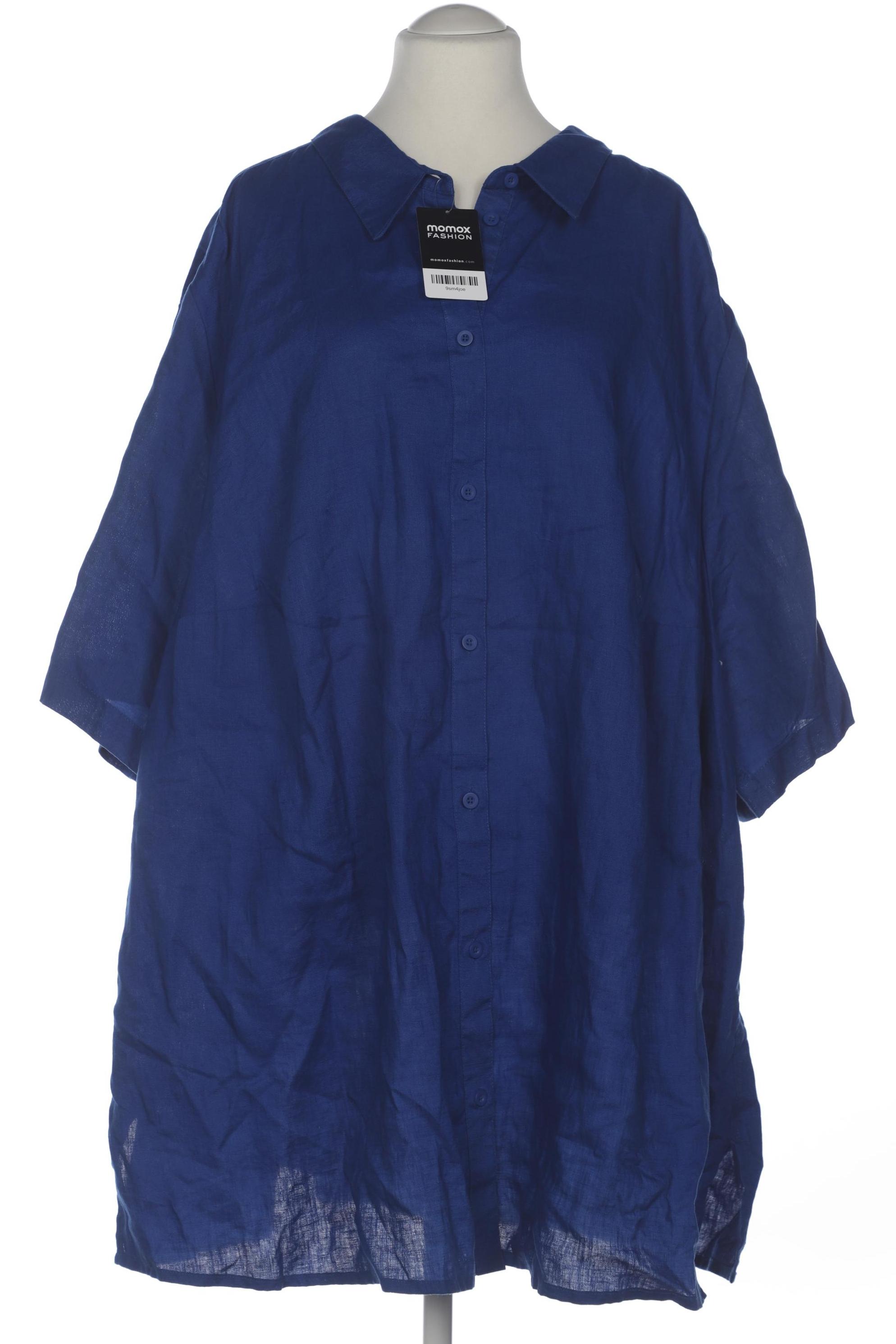 

Ulla Popken Damen Bluse, blau, Gr. 66