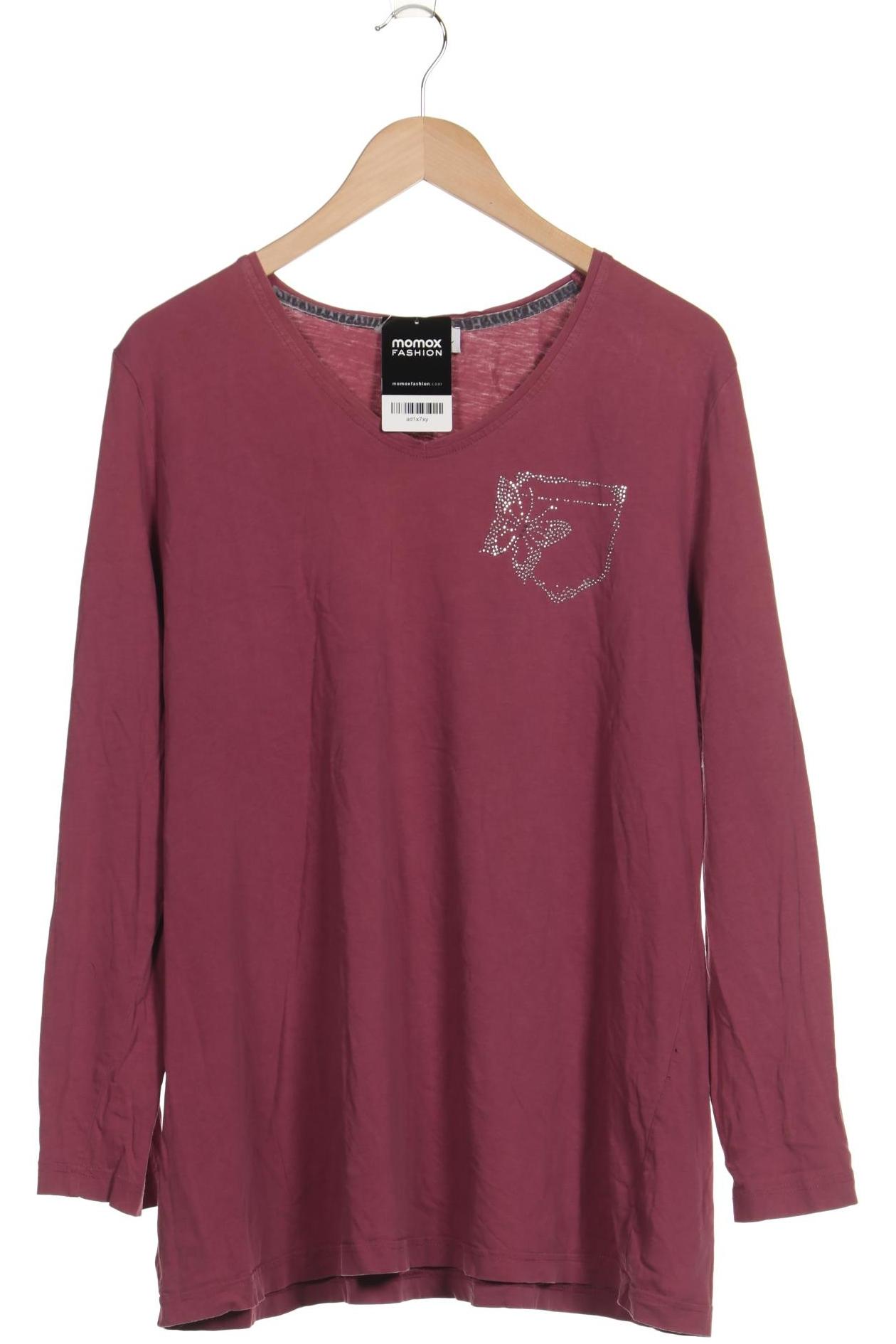 

Ulla Popken Damen Langarmshirt, pink, Gr. 50